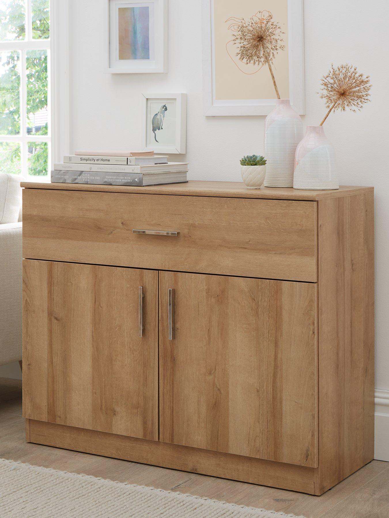 The Very Collection Panama 2 Door, 1 Drawer Small Sideboard - FSC® Certified