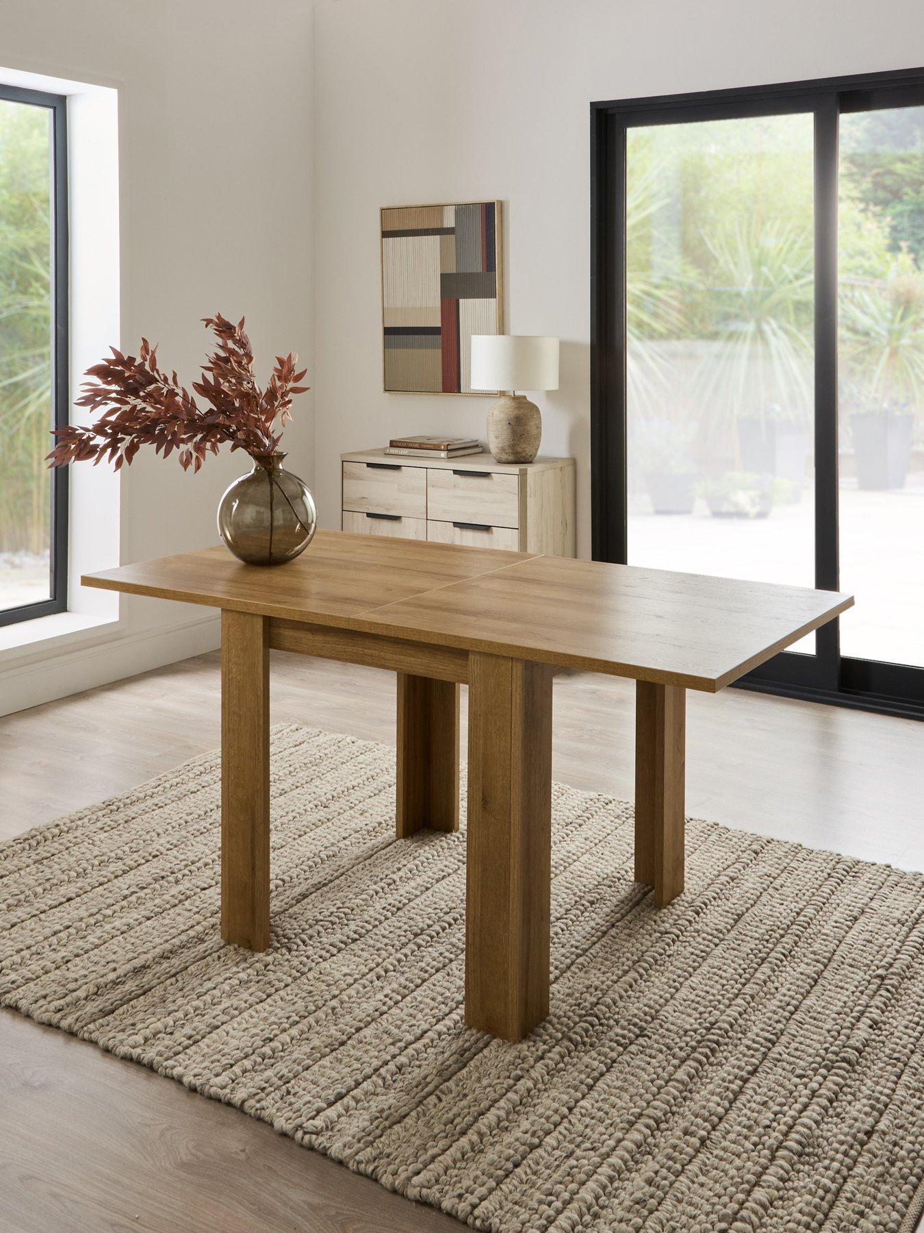 the-very-collection-panama-80-160-cmnbspextending-dining-table-dark-oaknbsp--fscreg-certified