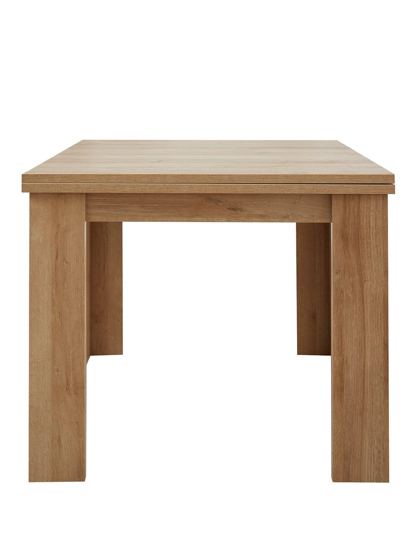 Square oak on sale kitchen table