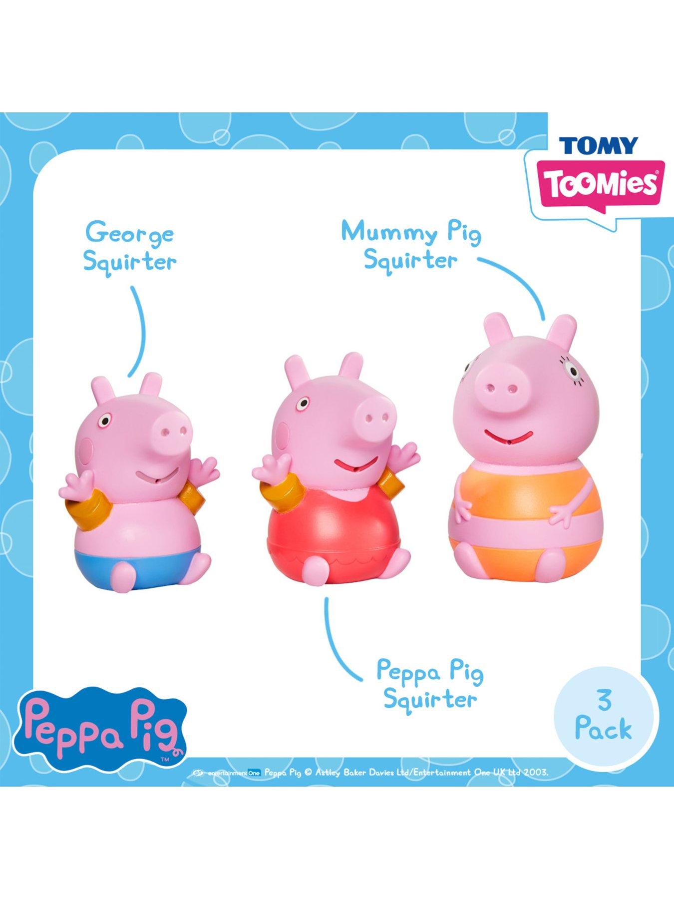 Peppa Pig Mummy Pig, Peppa Pig George Bath Squirters Very Ireland