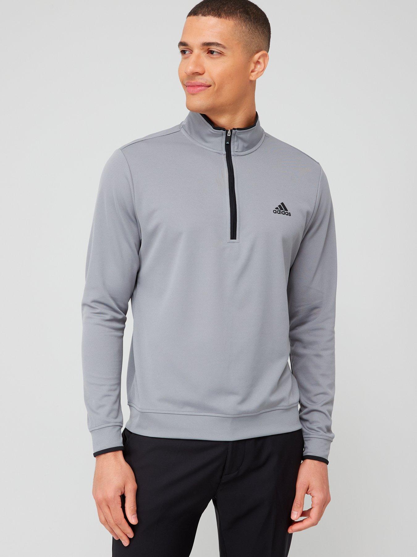 Golf UPF Quarter Zip Pullover Grey