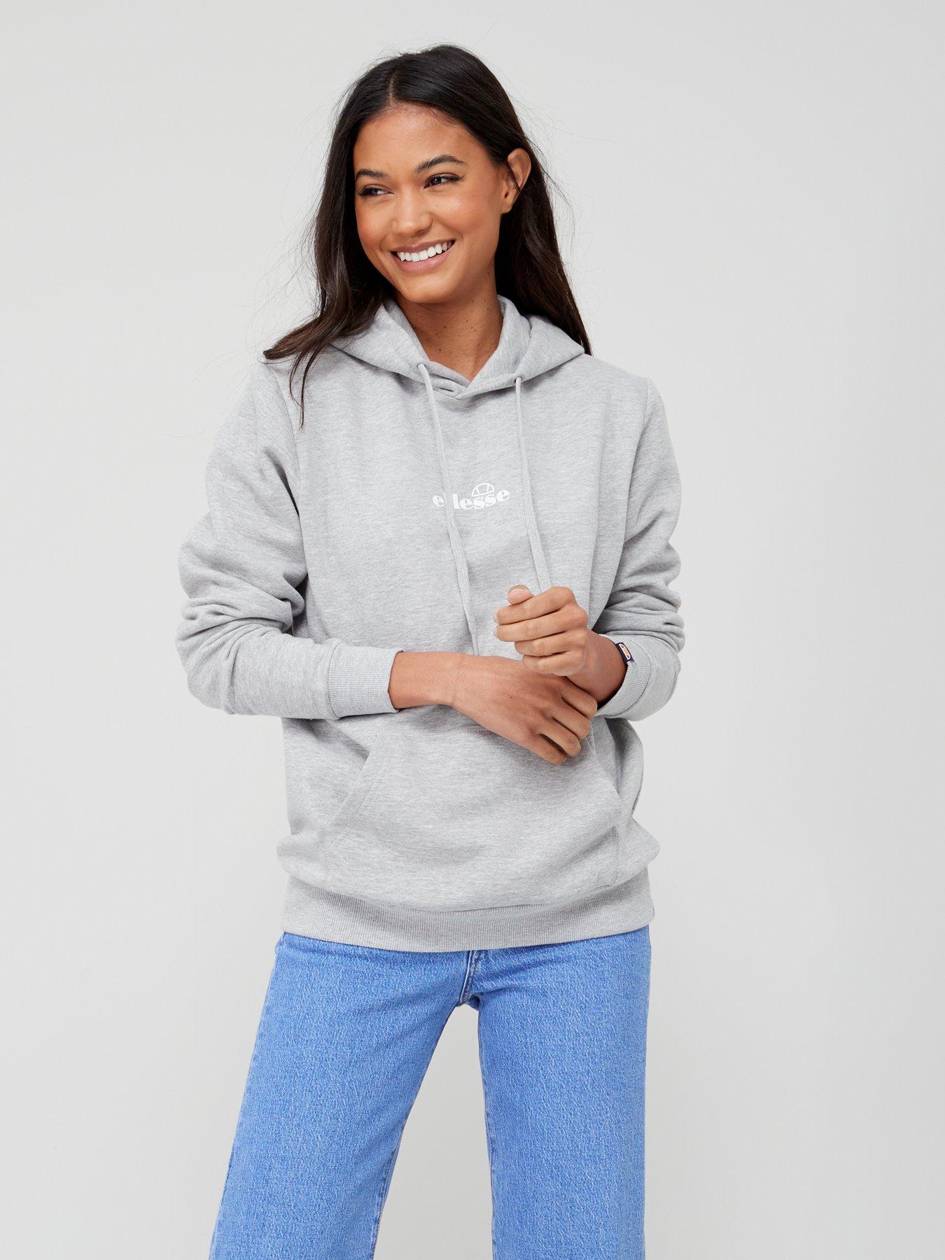 ellesse-womens-jazana-overhead-hoody-grey-marl