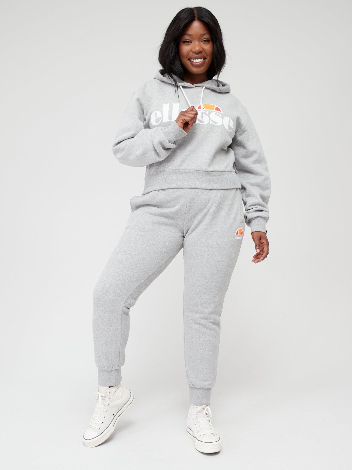 Ellesse cheap grey tracksuit