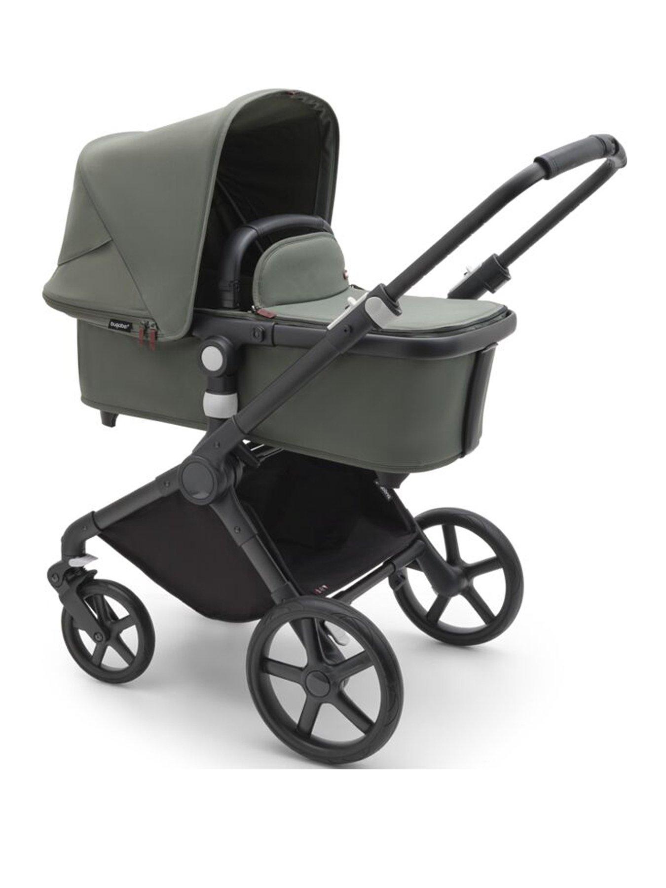 Image 2 of 7 of Bugaboo Fox Cub Complete - Black/Forest Green