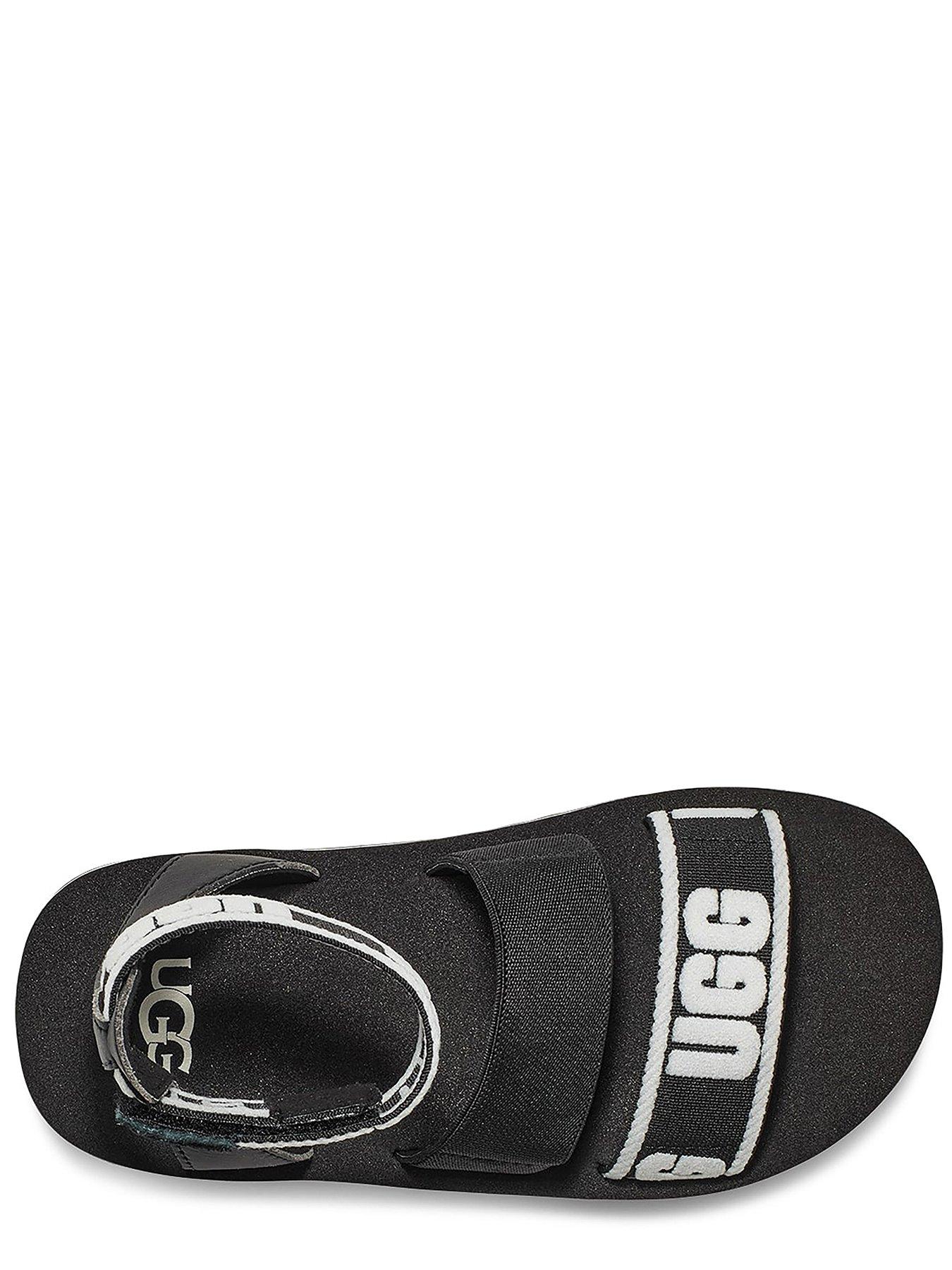 ugg-allisa-logo-sandal-blackoutfit