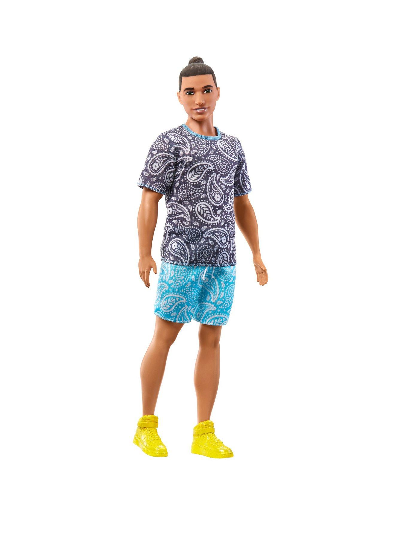Barbie Ken Fashionistas Doll #204 - Paisley Print Tee