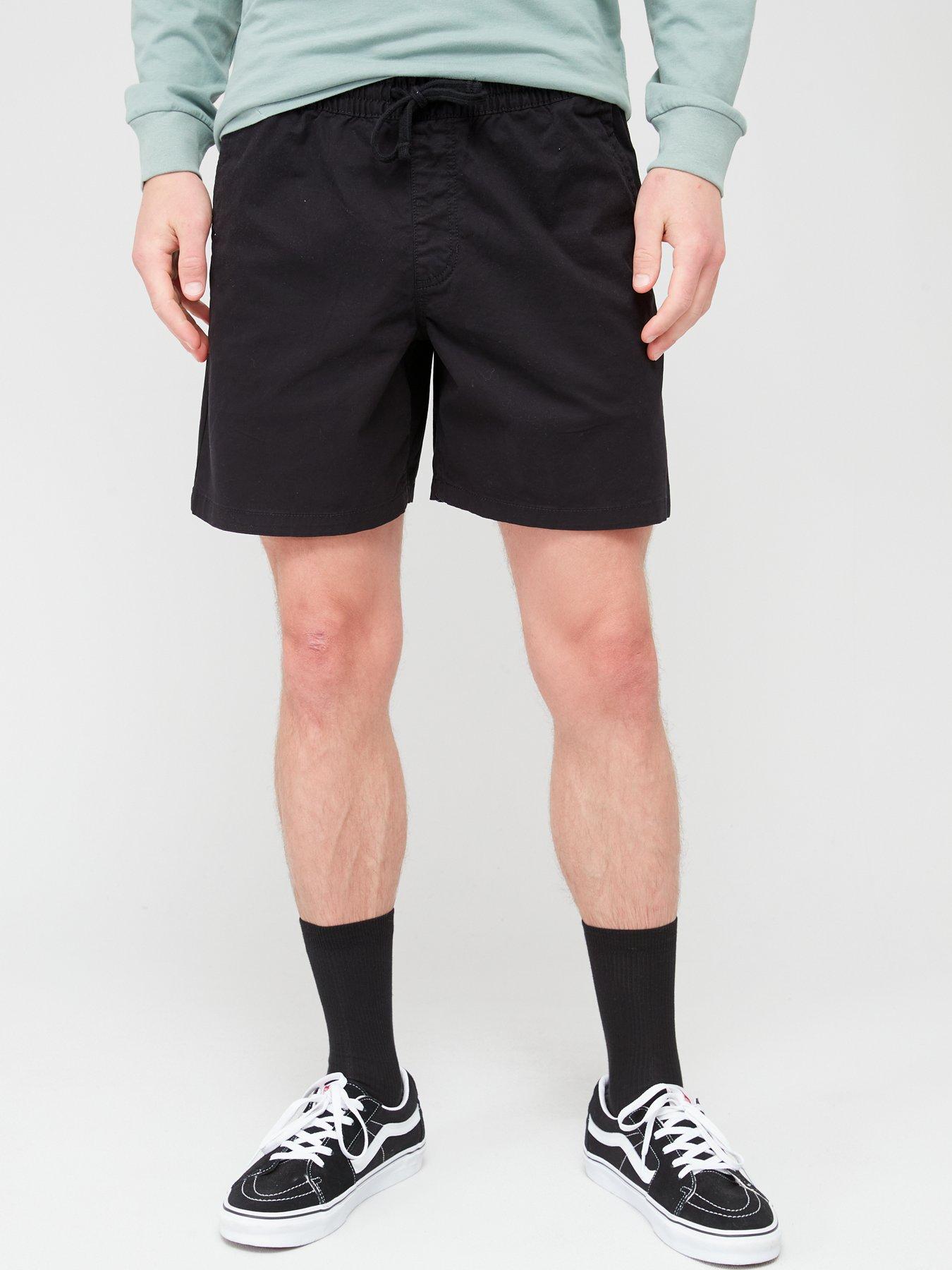 vans-mens-range-relaxed-elastic-short-blackfront