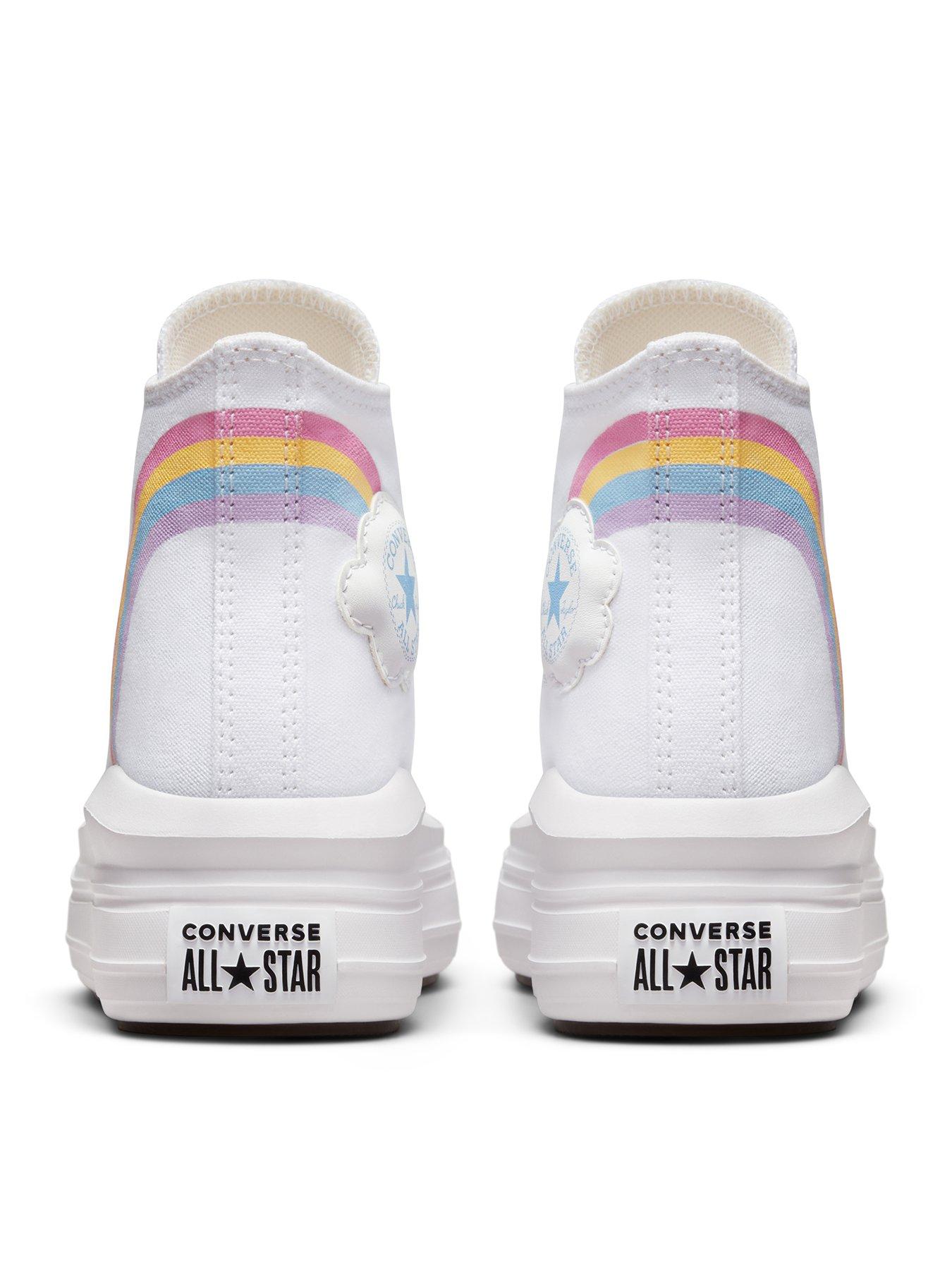 Converse all hotsell star alte arcobaleno