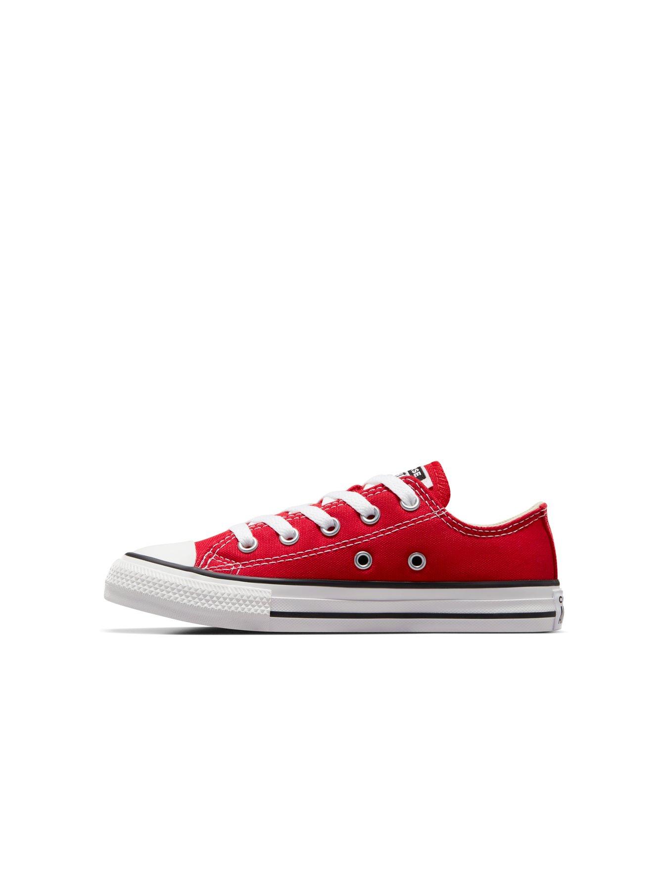 Image 6 of 7 of Converse Kids Unisex Ox Trainer - Red