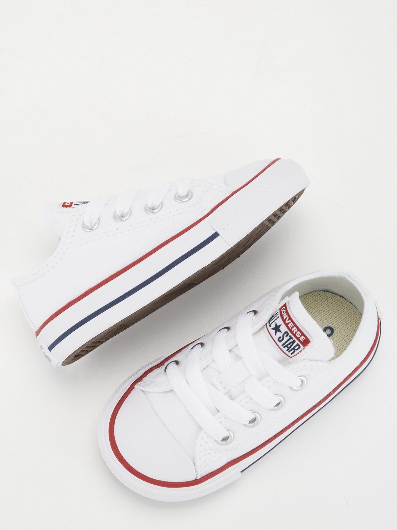 Image 4 of 7 of Converse Infant Unisex&nbsp;Ox Trainers - White