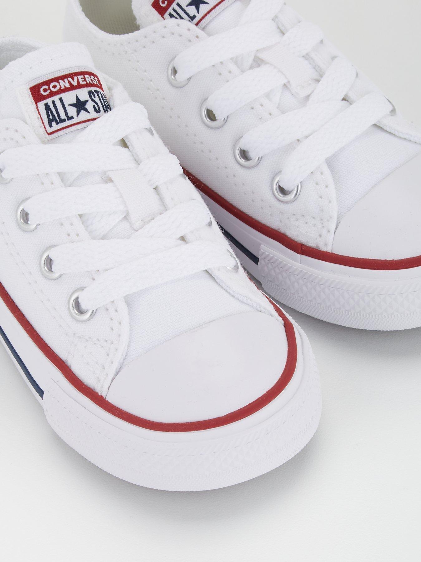 Image 6 of 7 of Converse Infant Unisex&nbsp;Ox Trainers - White