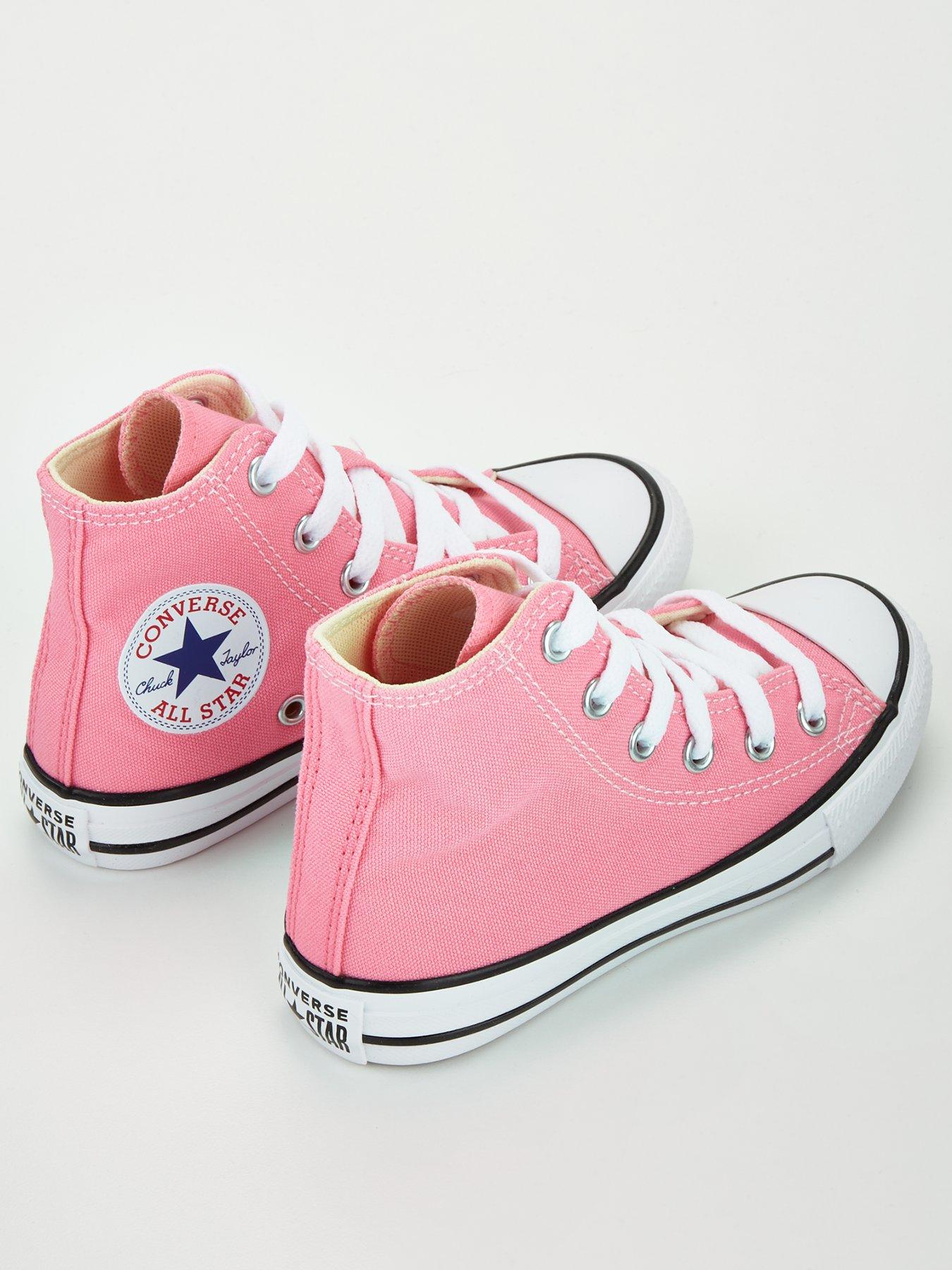 converse-kids-girls-hi-top-trainers-pinkback