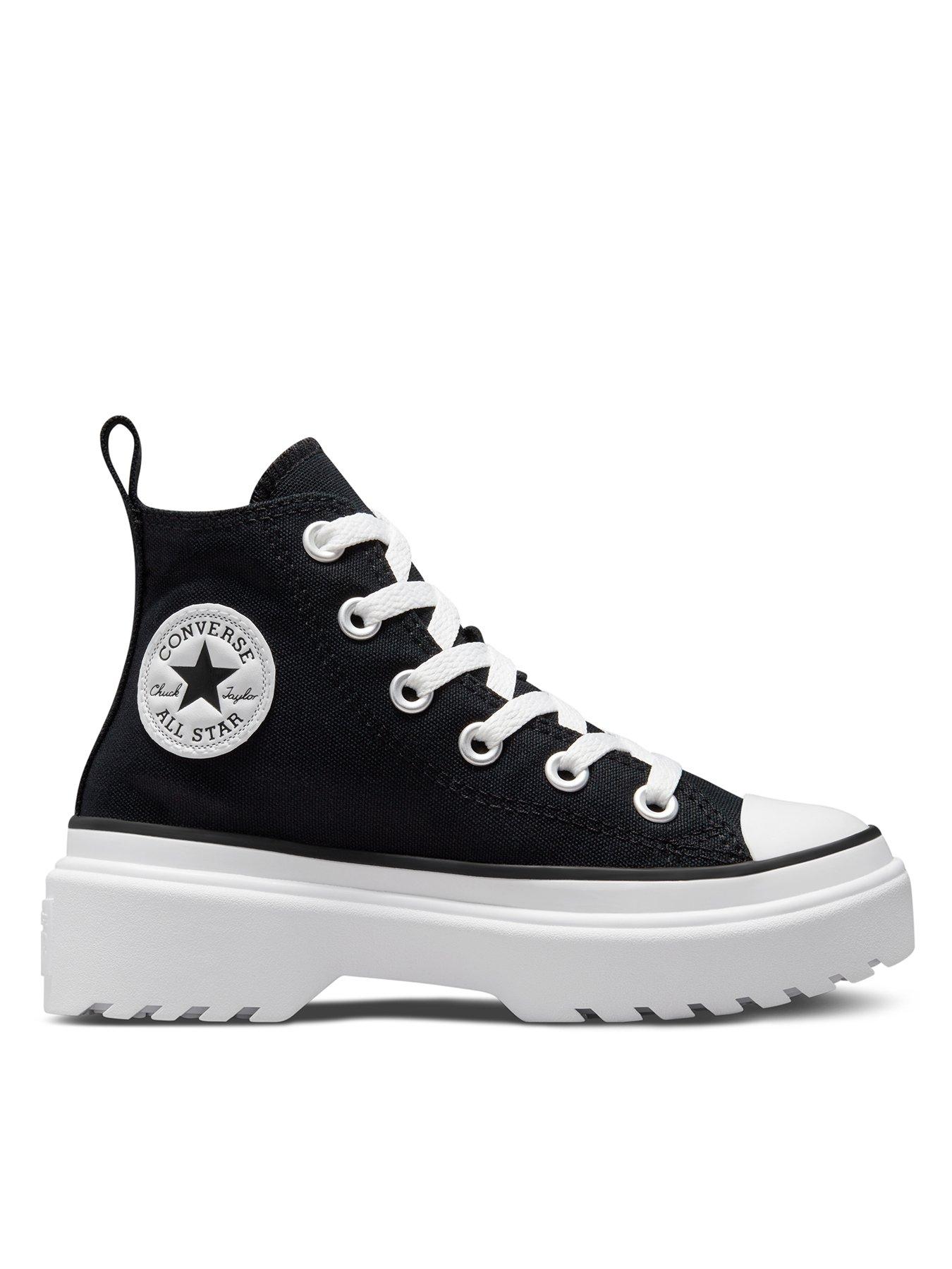 Converse Converse Chuck Taylor All Star Lugged lift Canvas Childrens Girls Hi Top Trainers Very Ireland