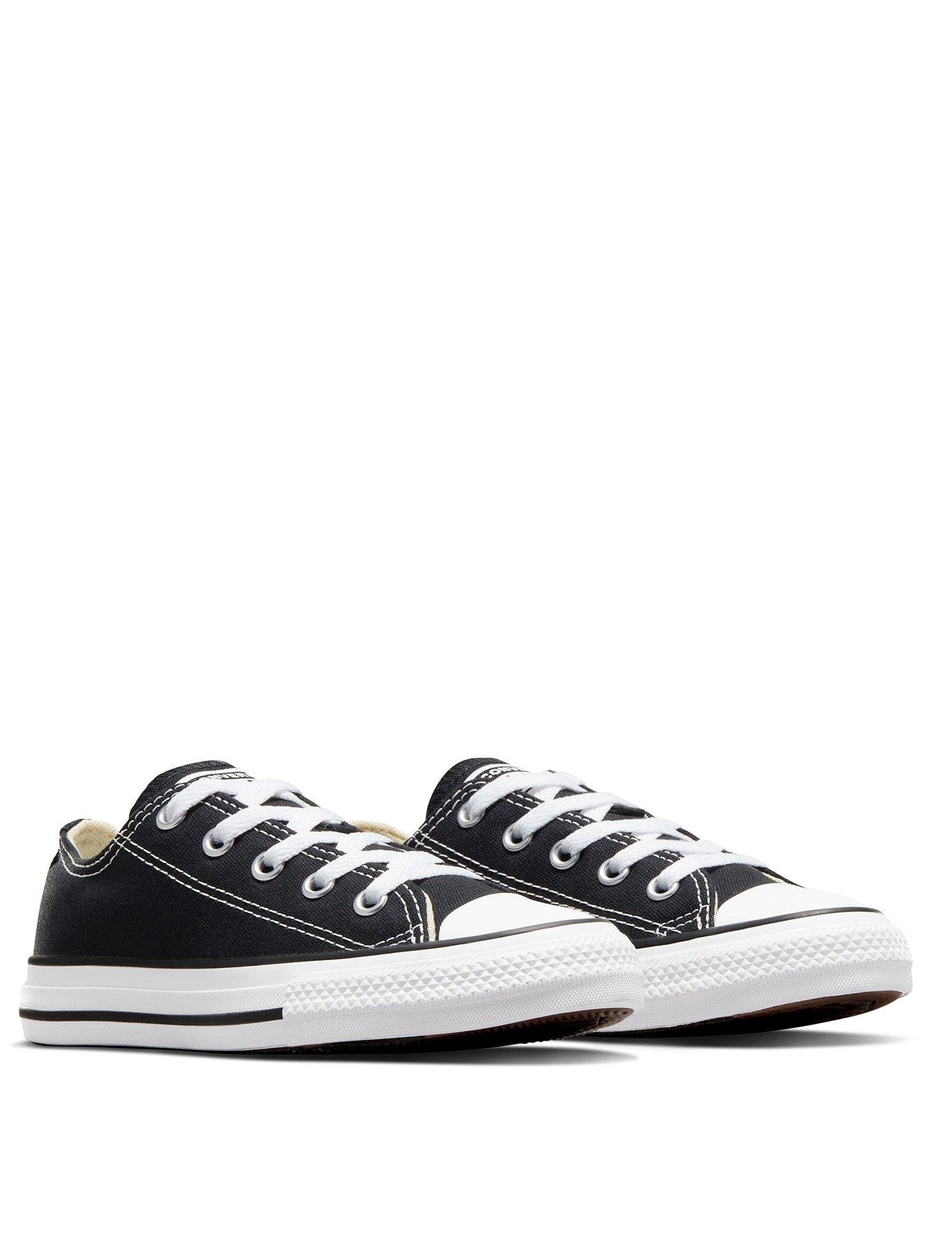 Image 2 of 7 of Converse Kids Unisex Ox Trainer - Black