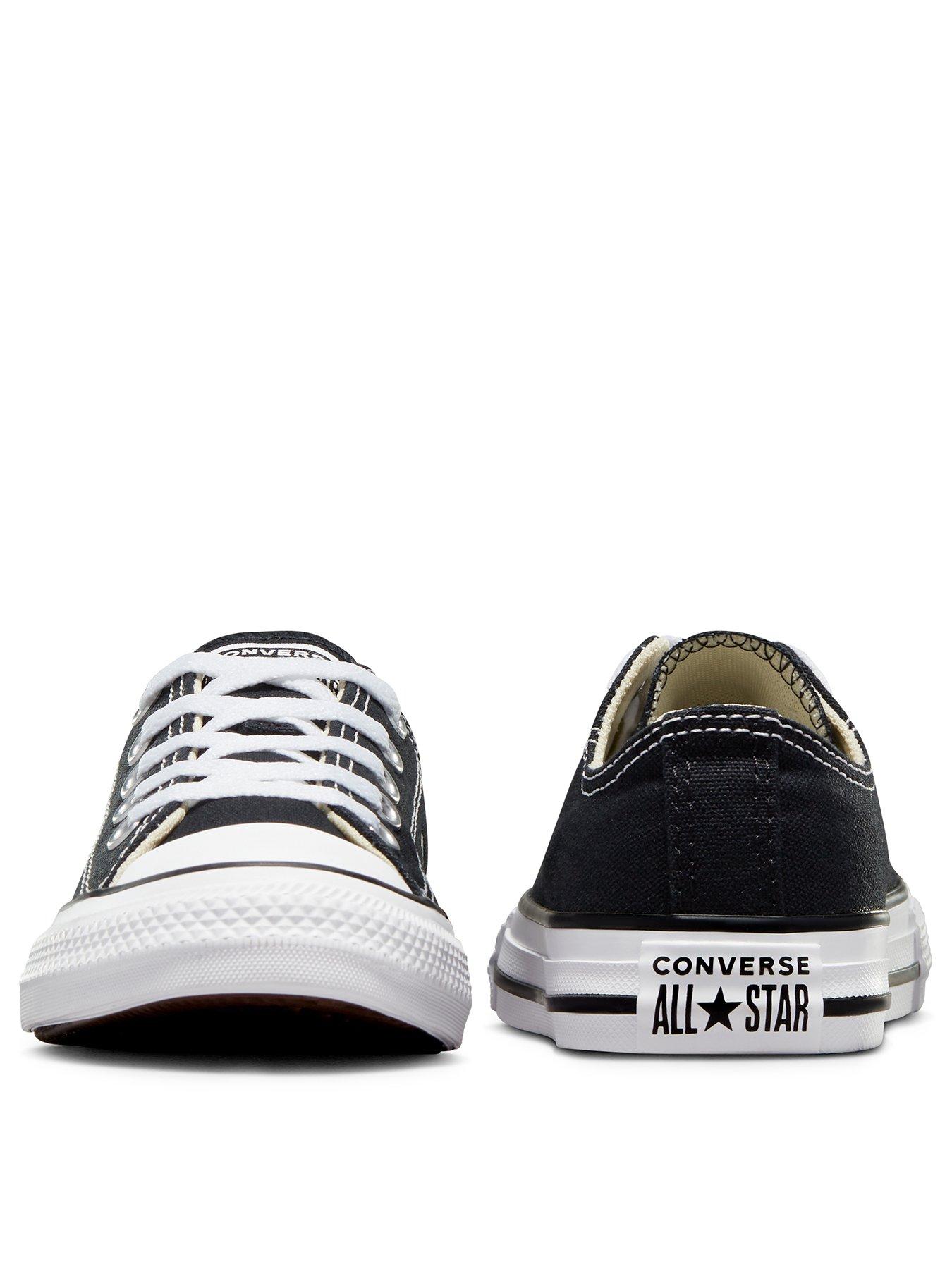 Image 3 of 7 of Converse Kids Unisex Ox Trainer - Black