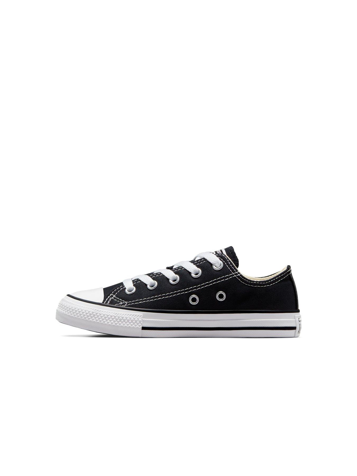 Image 6 of 7 of Converse Kids Unisex Ox Trainer - Black