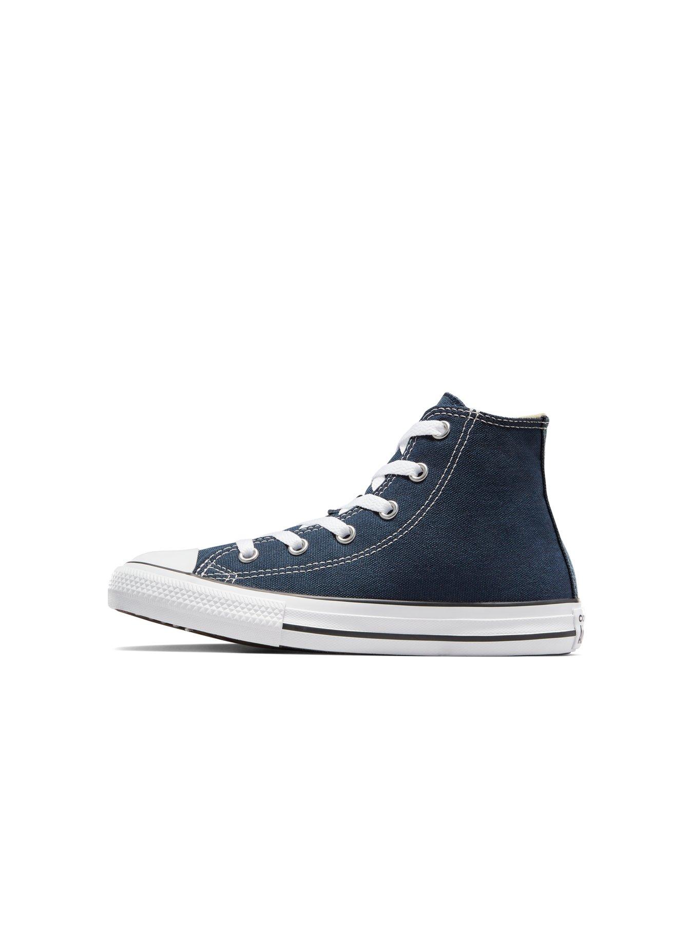 Image 6 of 7 of Converse Unisex Kids Hi Top Trainers - Navy