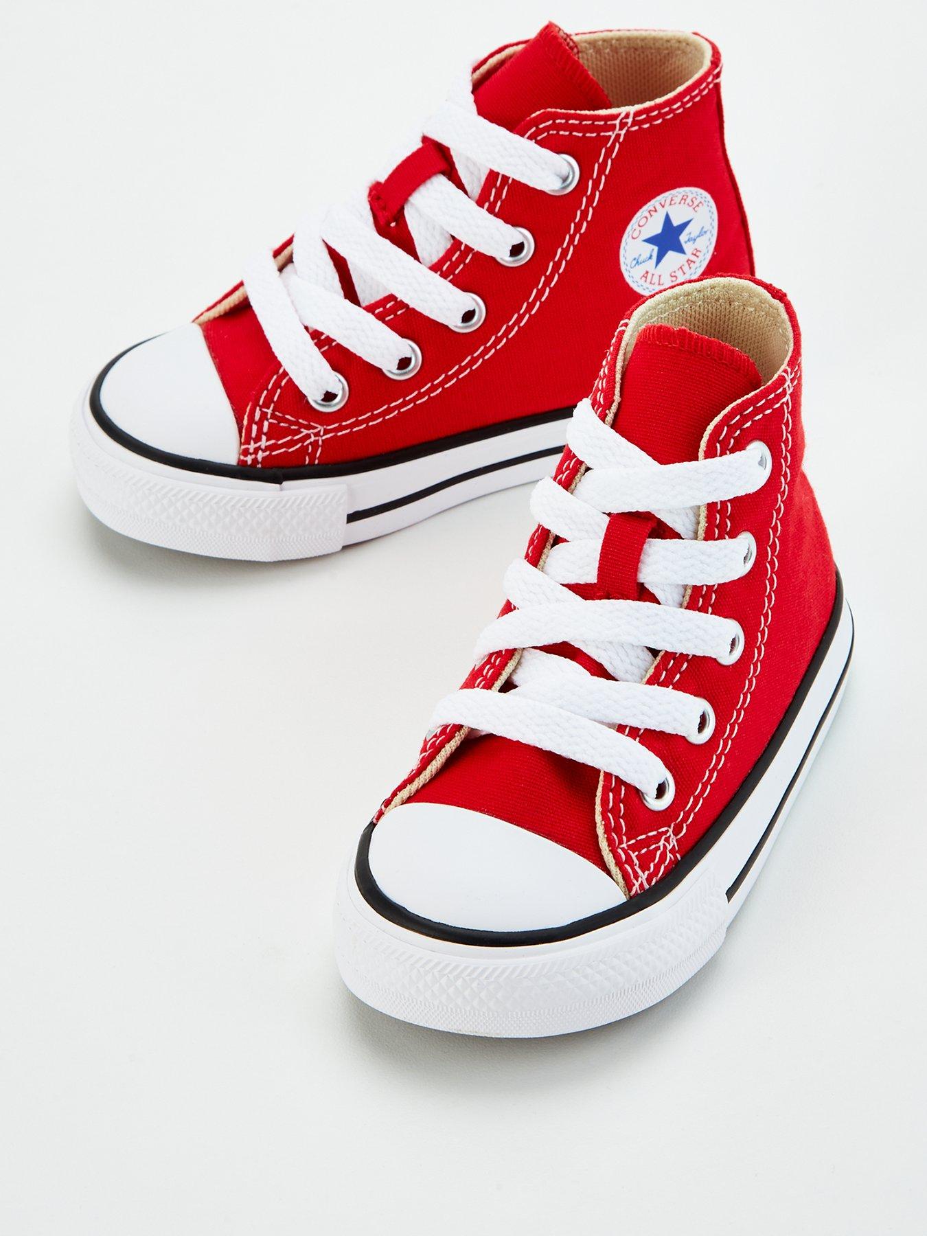 Image 2 of 7 of Converse Infant Hi Trainer - Red