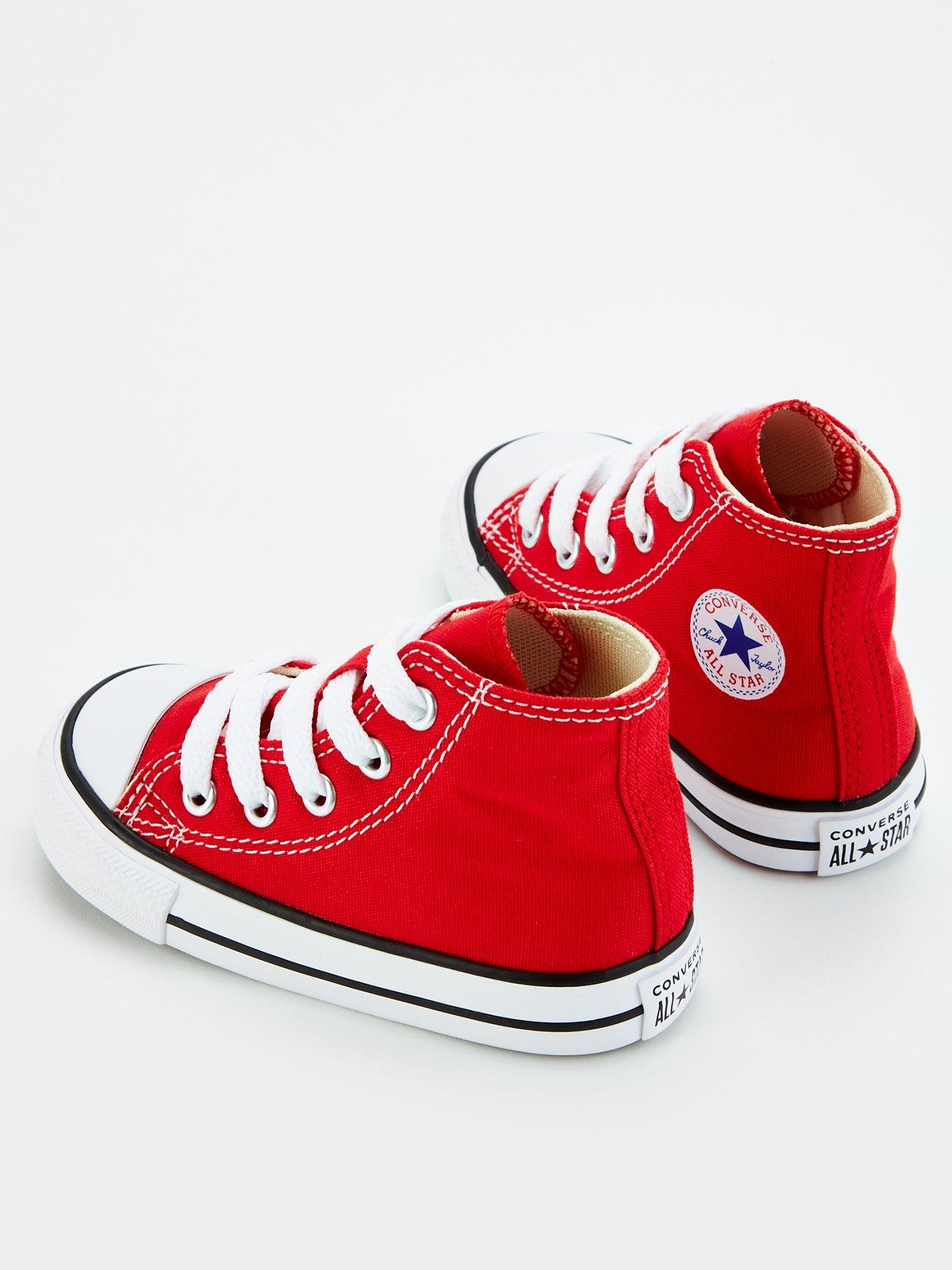 Image 3 of 7 of Converse Infant Hi Trainer - Red