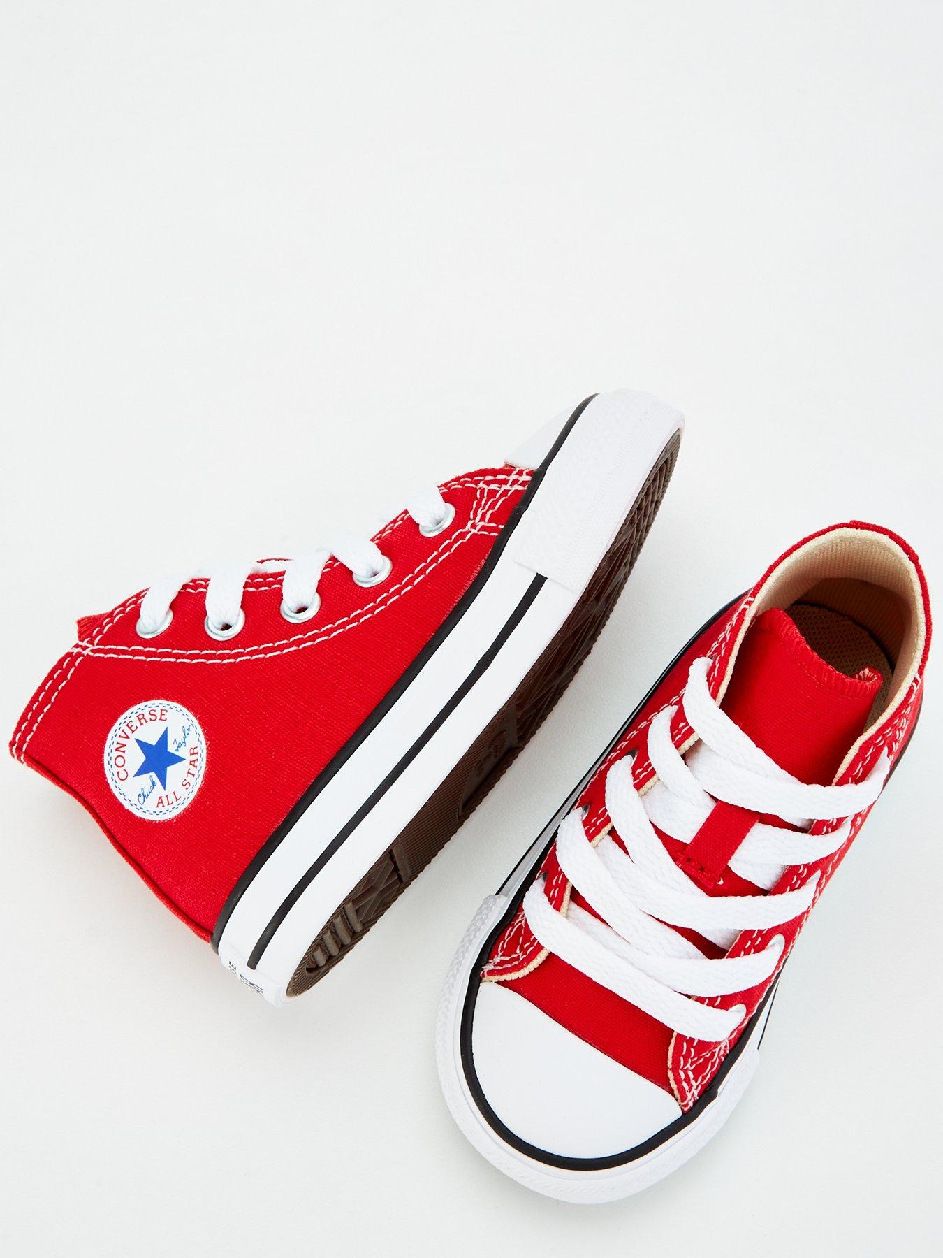 Image 4 of 7 of Converse Infant Hi Trainer - Red