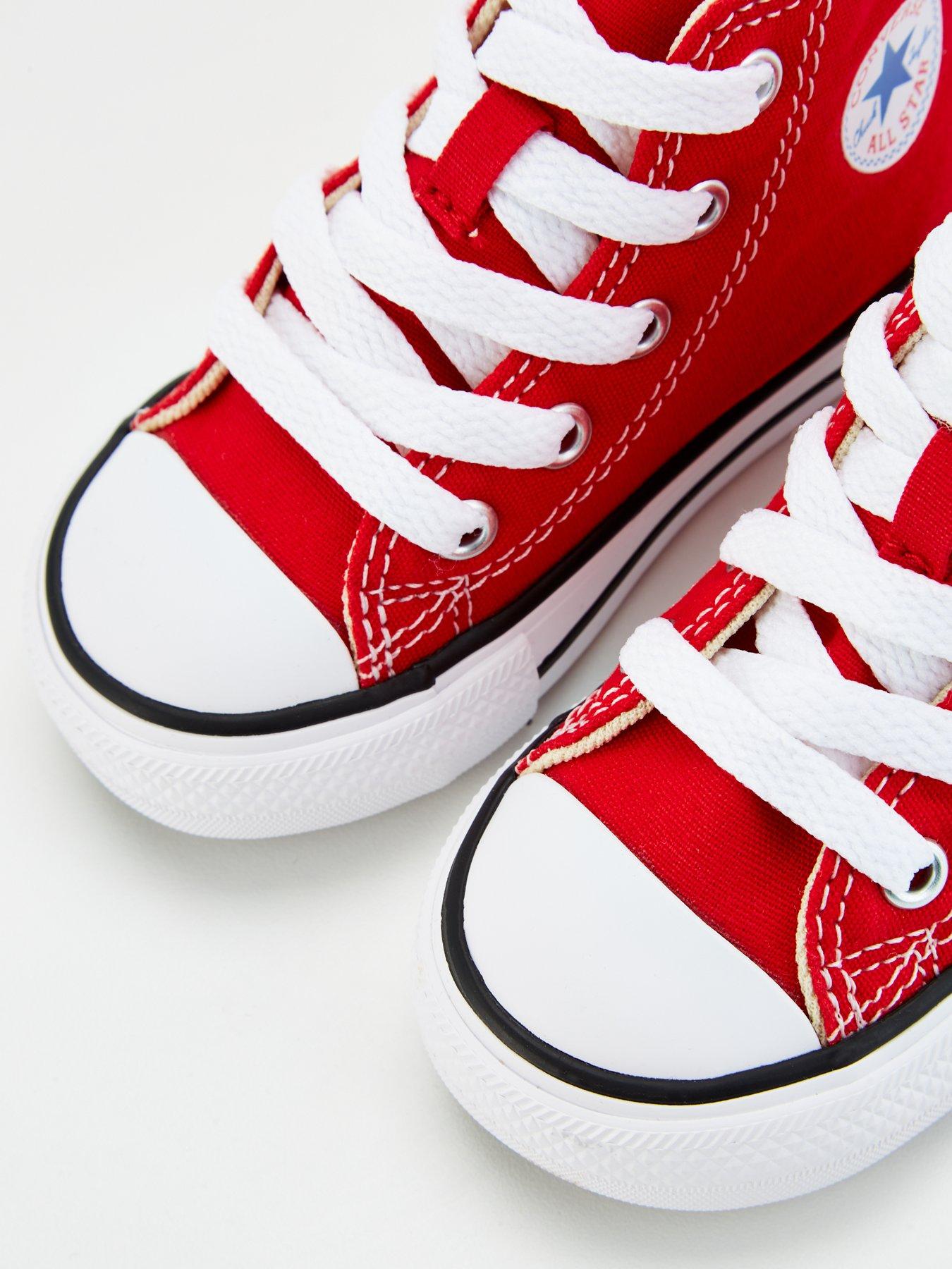 Image 7 of 7 of Converse Infant Hi Trainer - Red