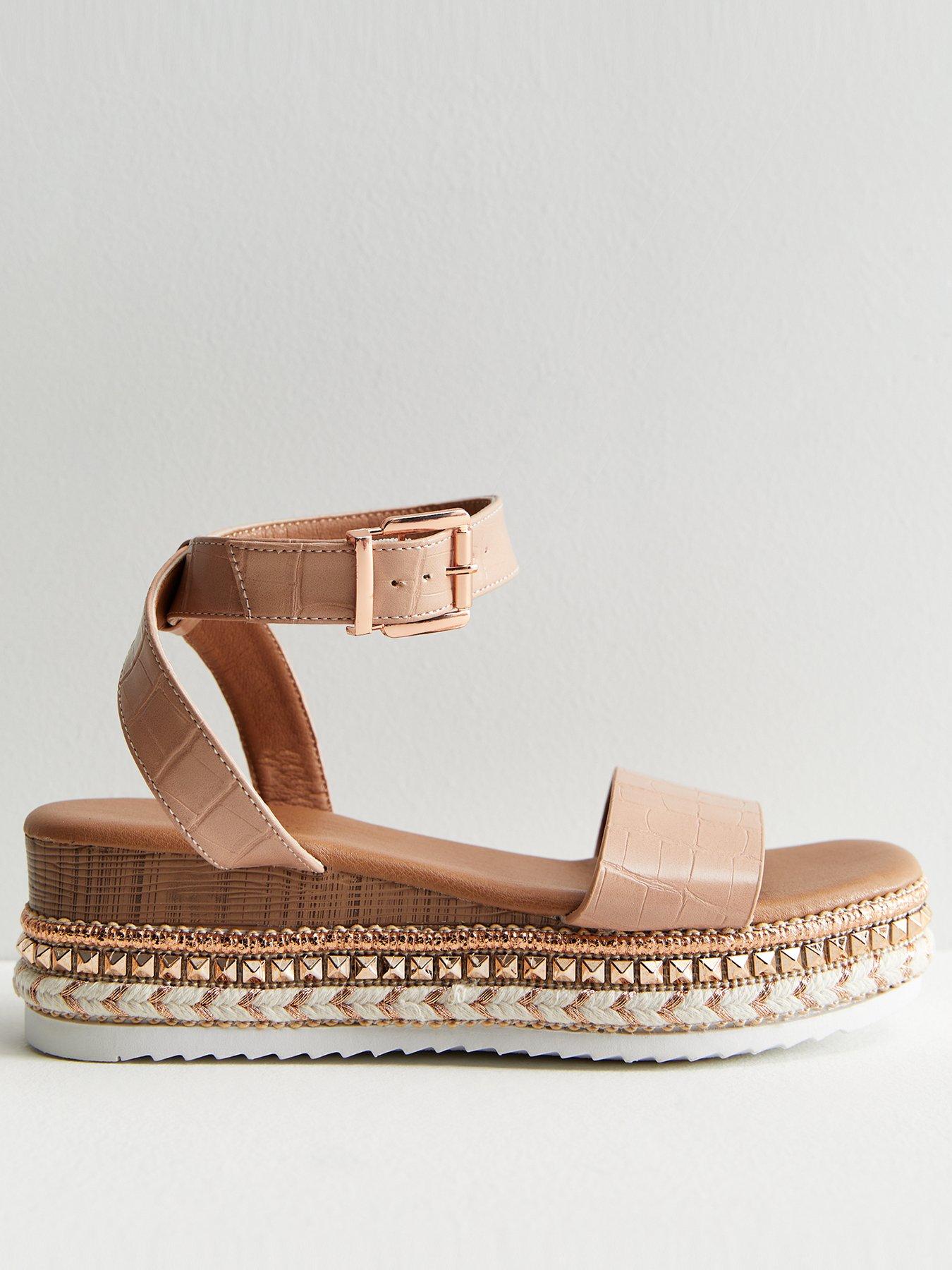 cream flatforms