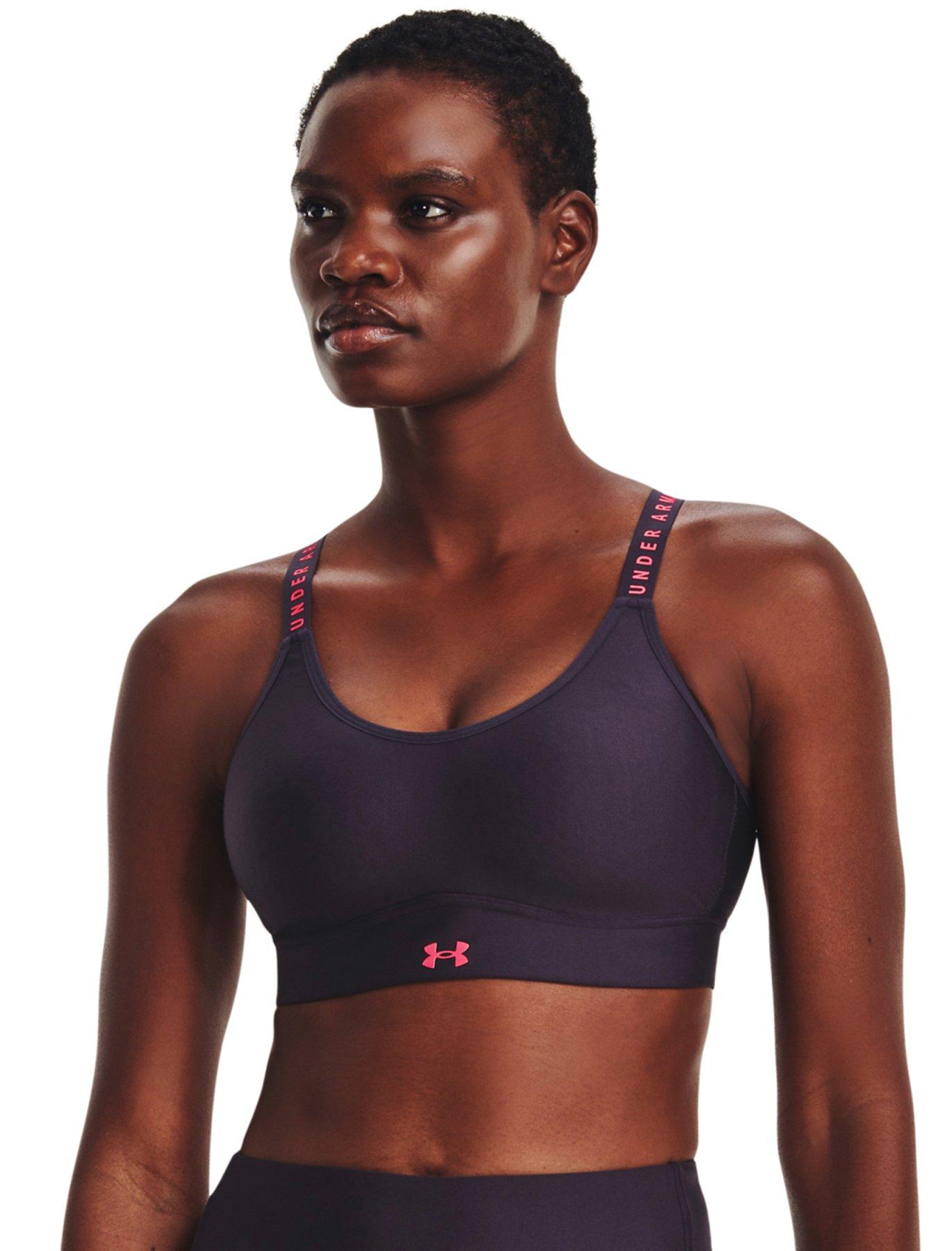 Under armour 2025 purple sports bra