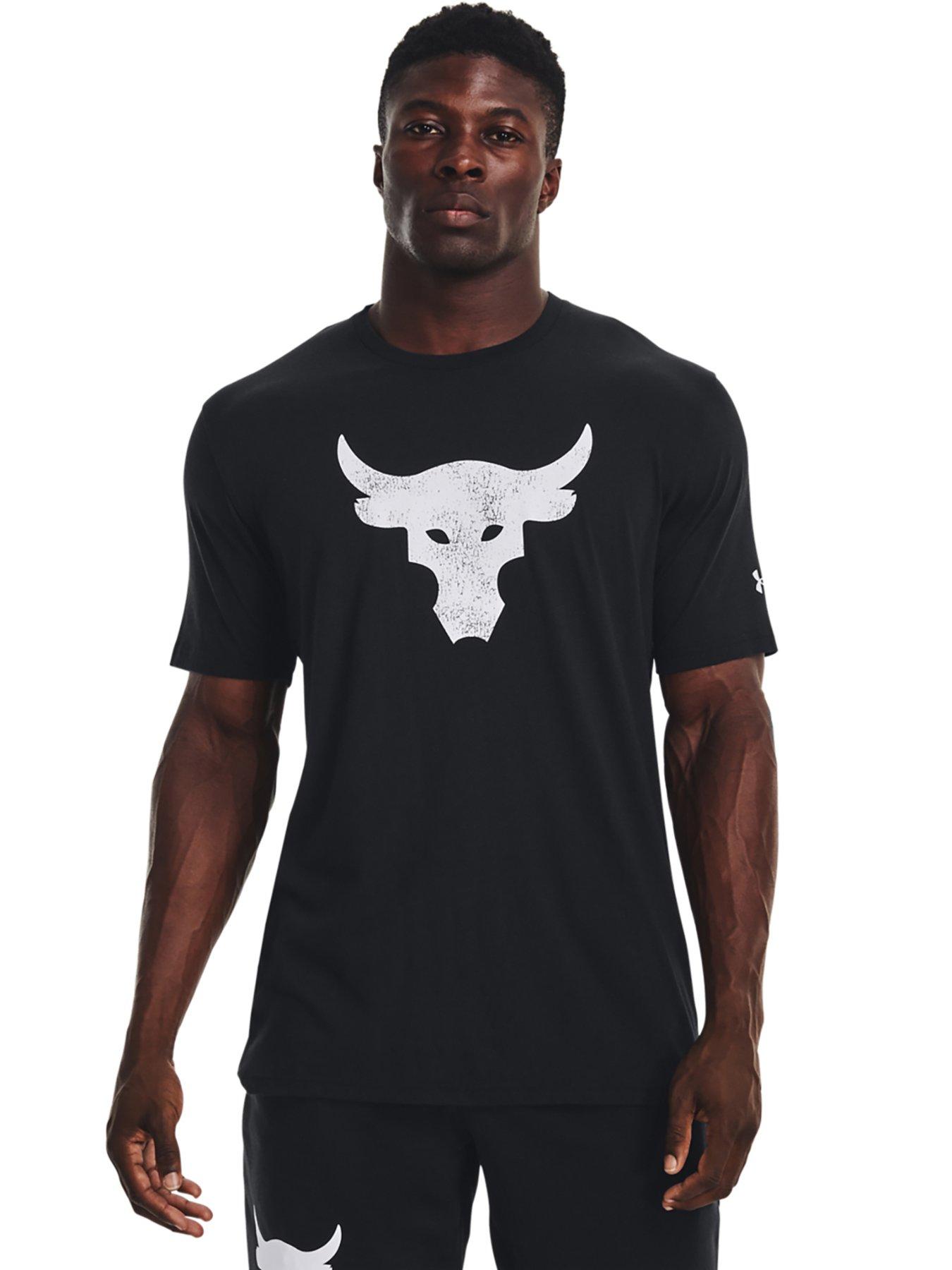 UNDER ARMOUR Training Project Rock Brahma Bull S/s T-shirt - Black Ireland