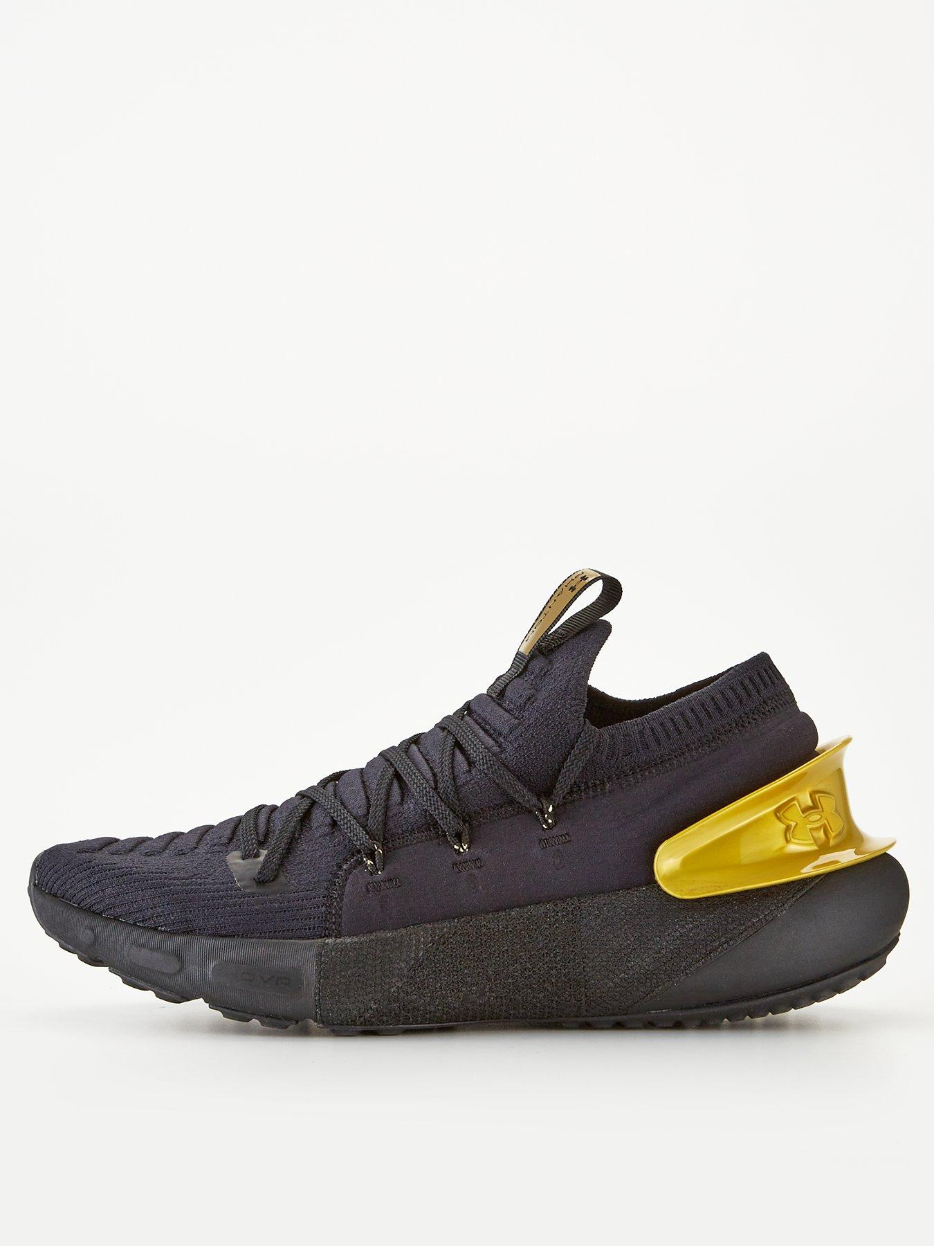 Under armour hovr shop phantom black gold