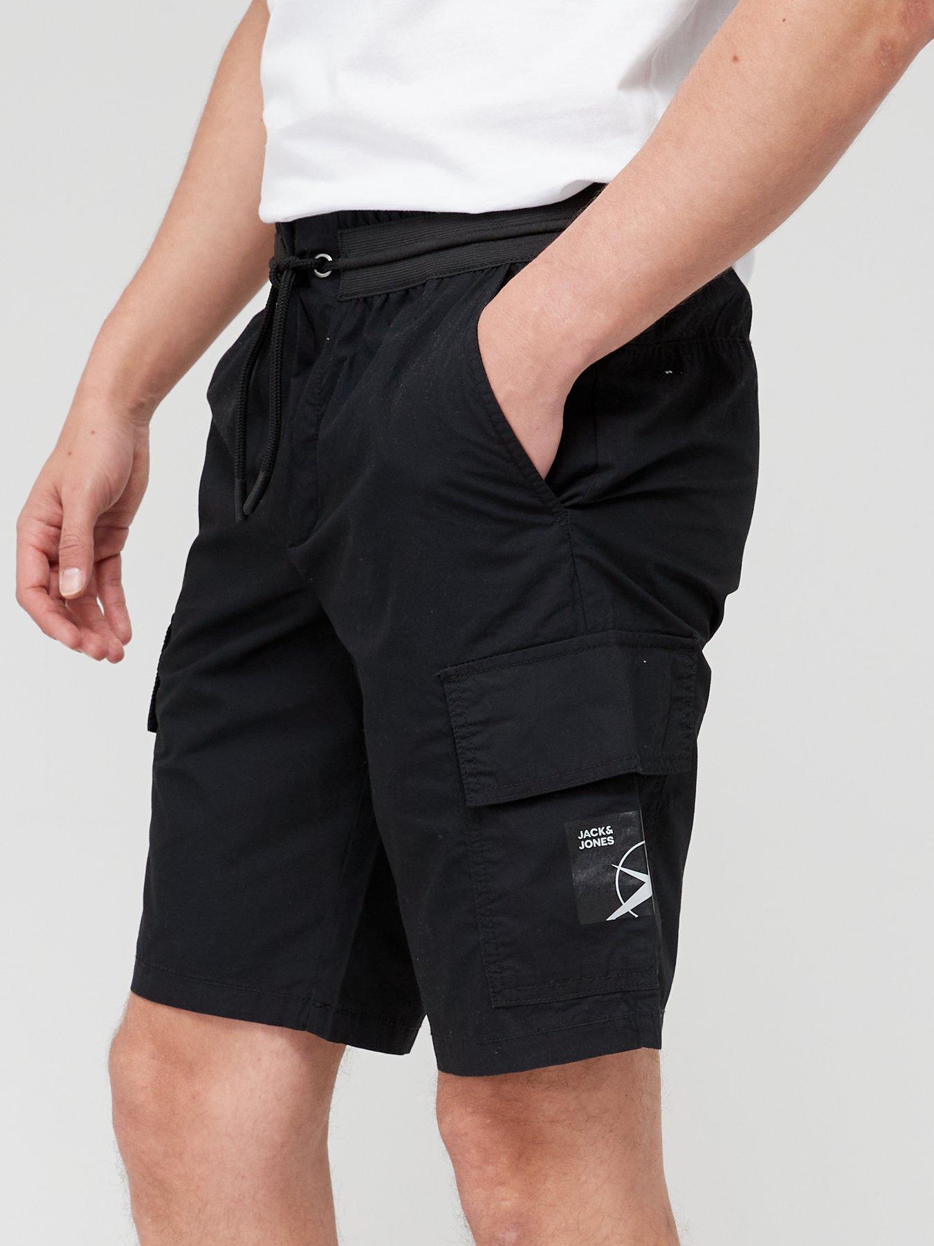 jack-jones-filo-shorts-blackoutfit