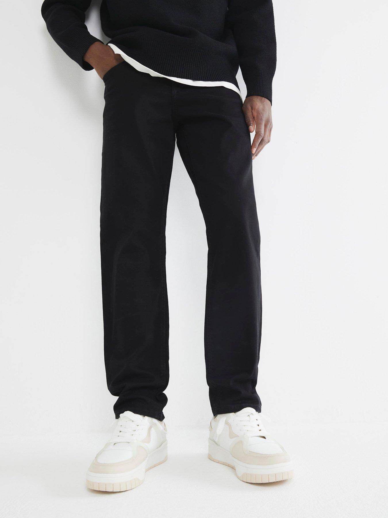 Image 1 of 5 of River Island Slim Jean - Black