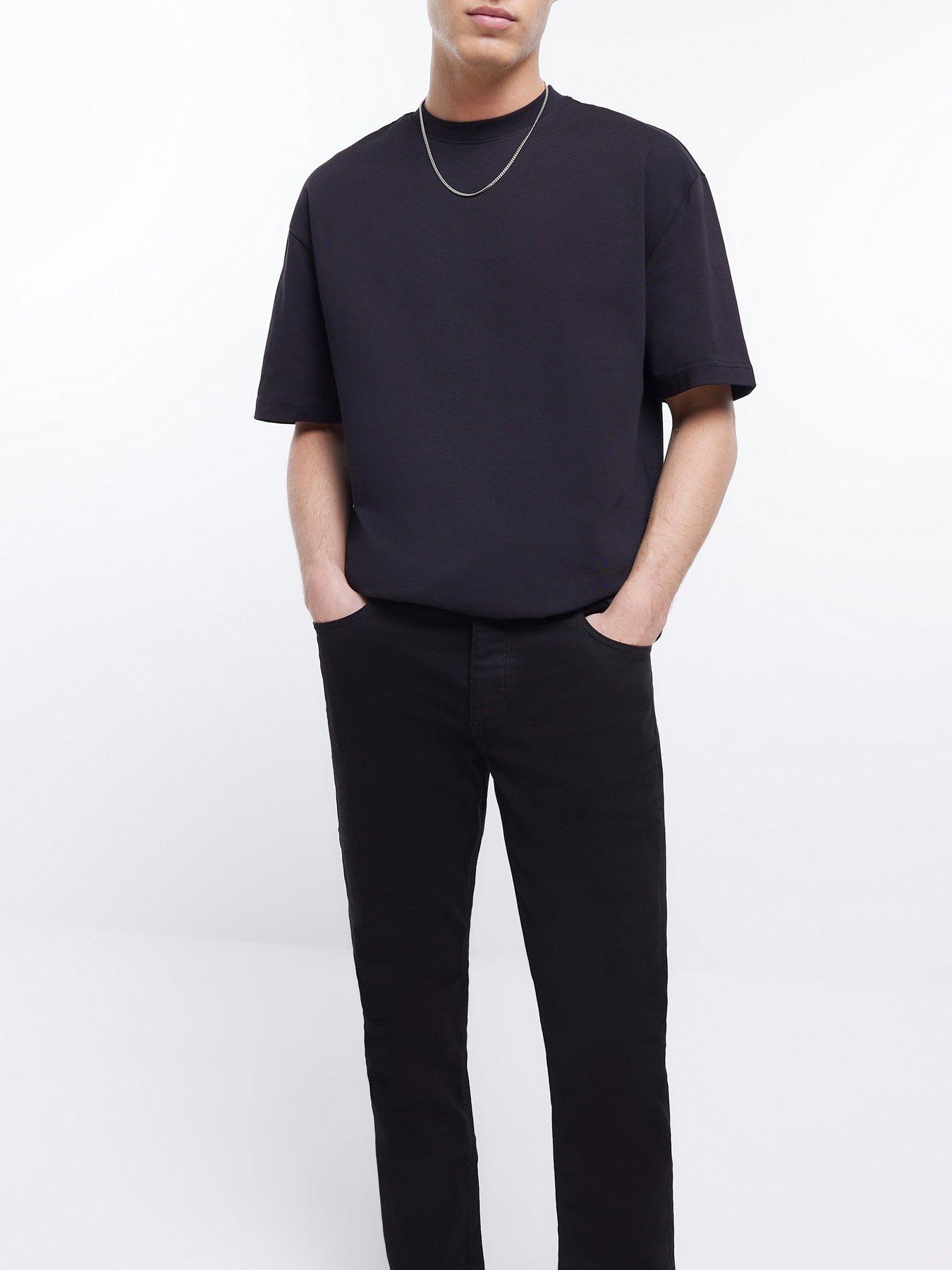 river-island-river-island-slim-black-jean-blackoutfit