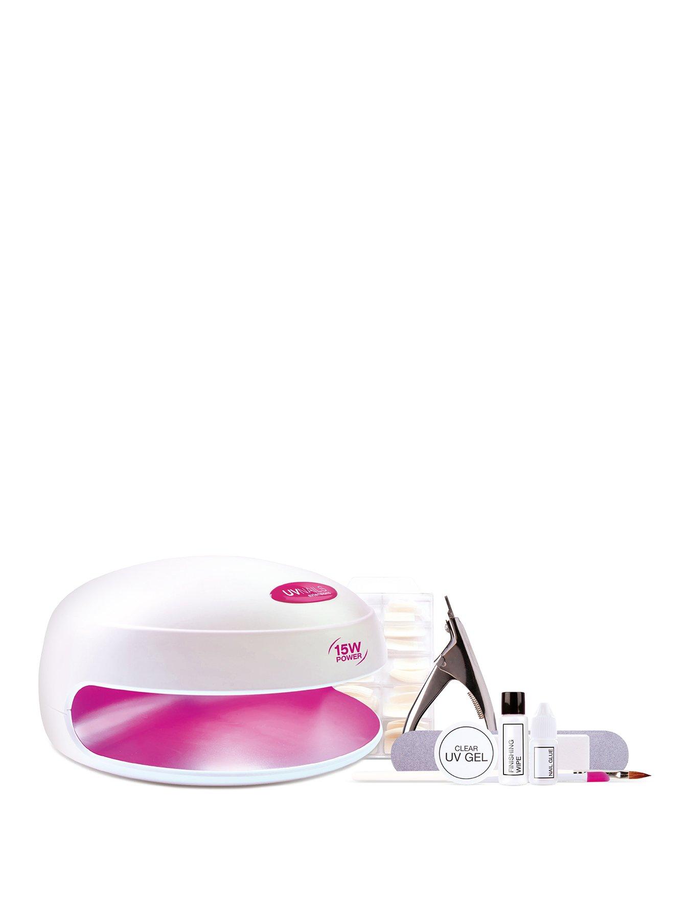 rio-uv-gel-nail-lamp-with-nail-extensionsfront