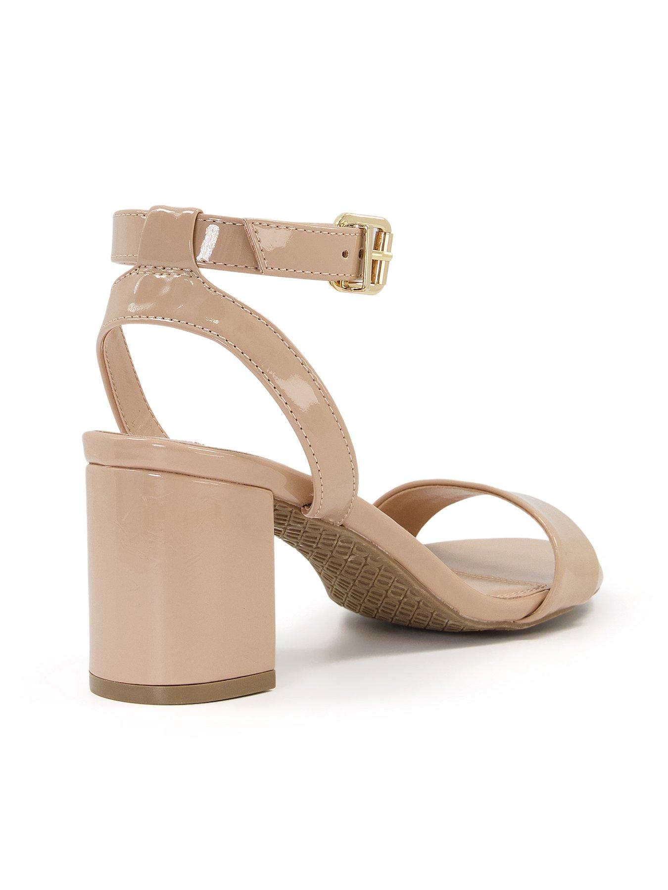 Dune clearance nude sandals