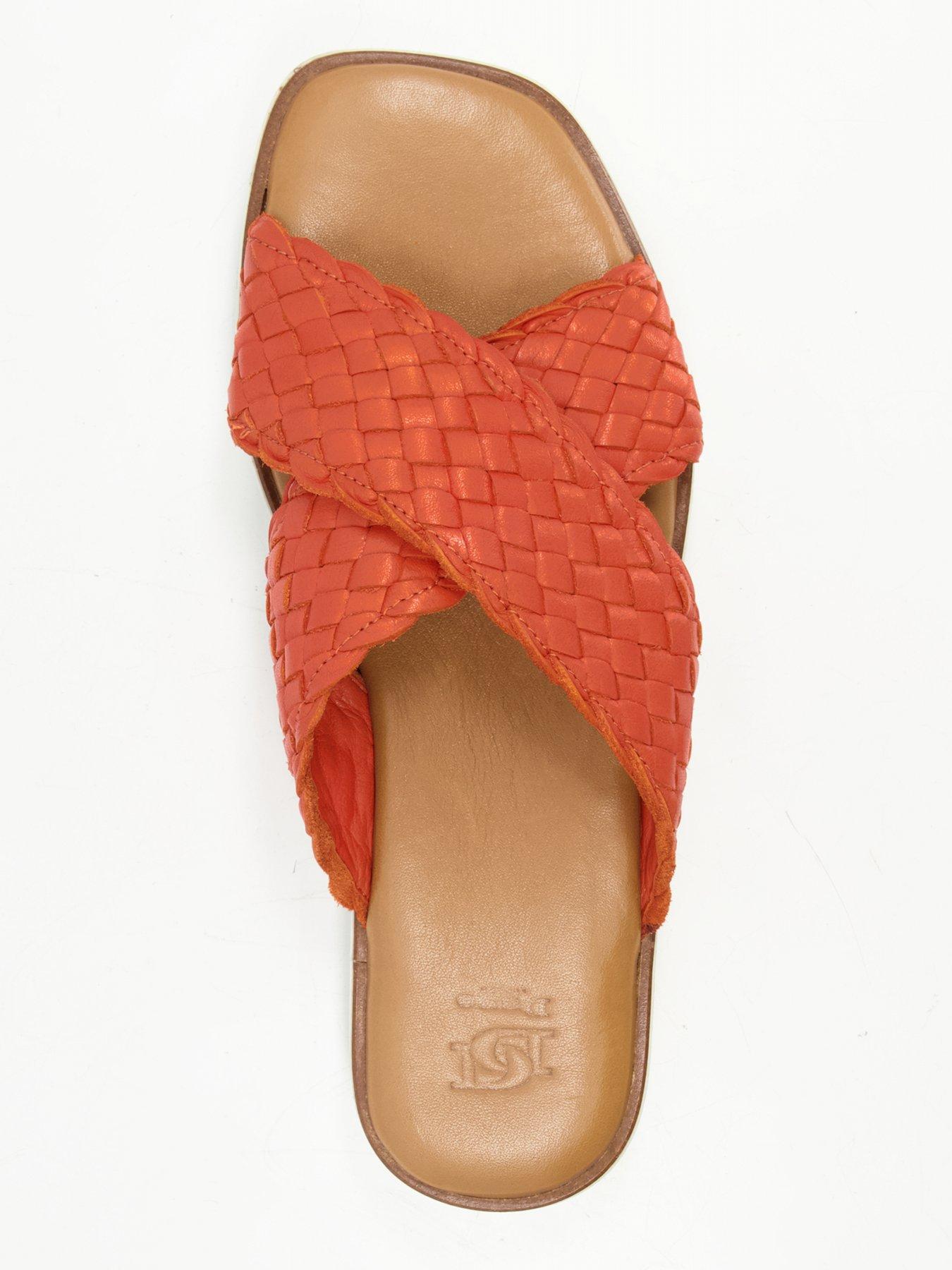 Woven strap online sandals