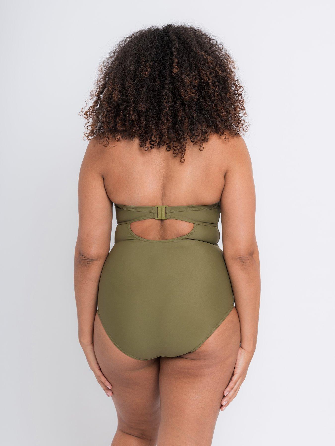 Olive bathing shop suit