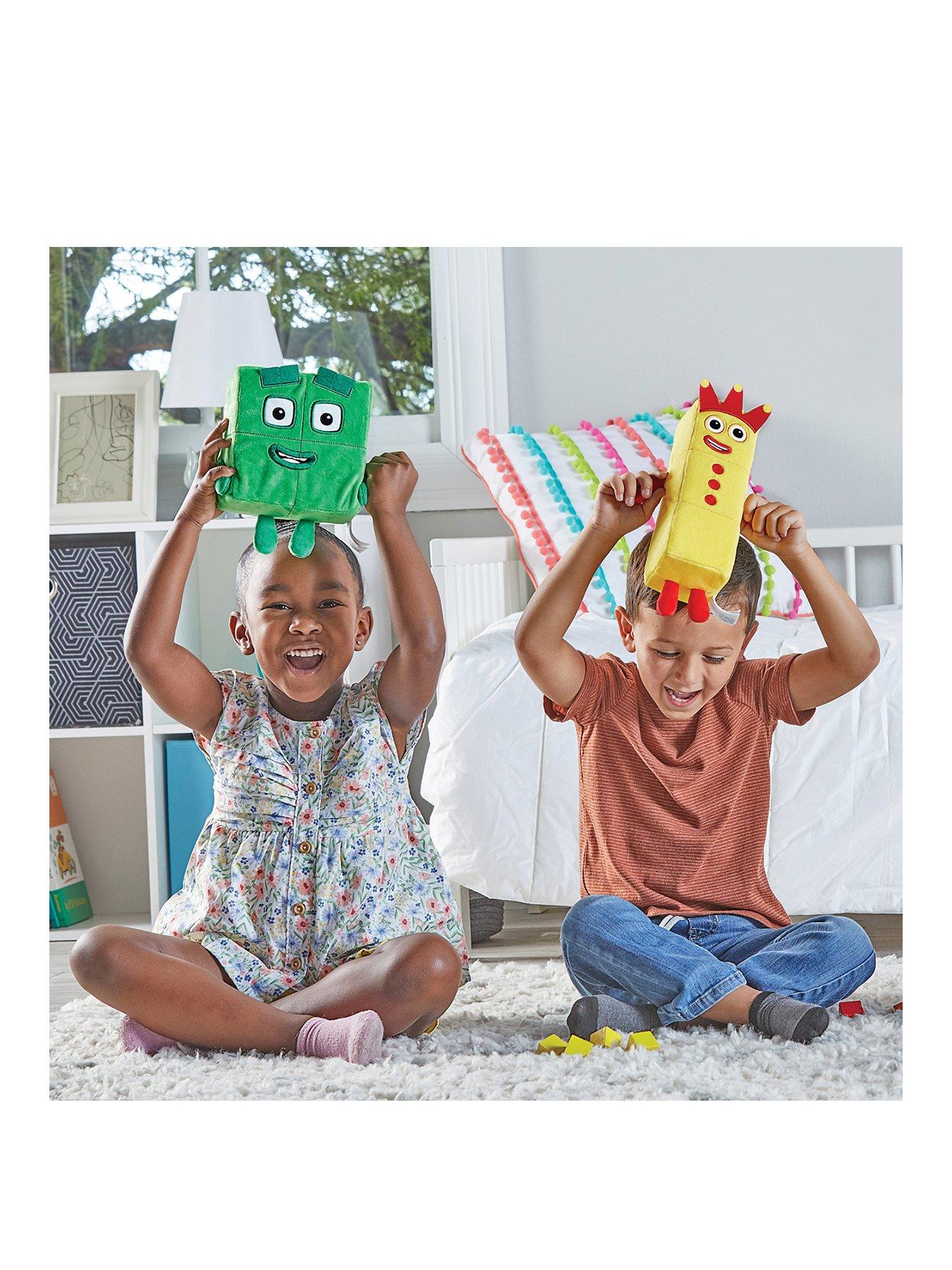 Image 1 of 4 of Numberblocks Plush Three &amp; Four Playful Pals