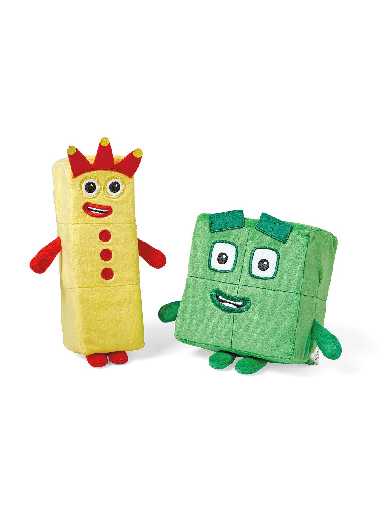 Image 2 of 4 of Numberblocks Plush Three &amp; Four Playful Pals
