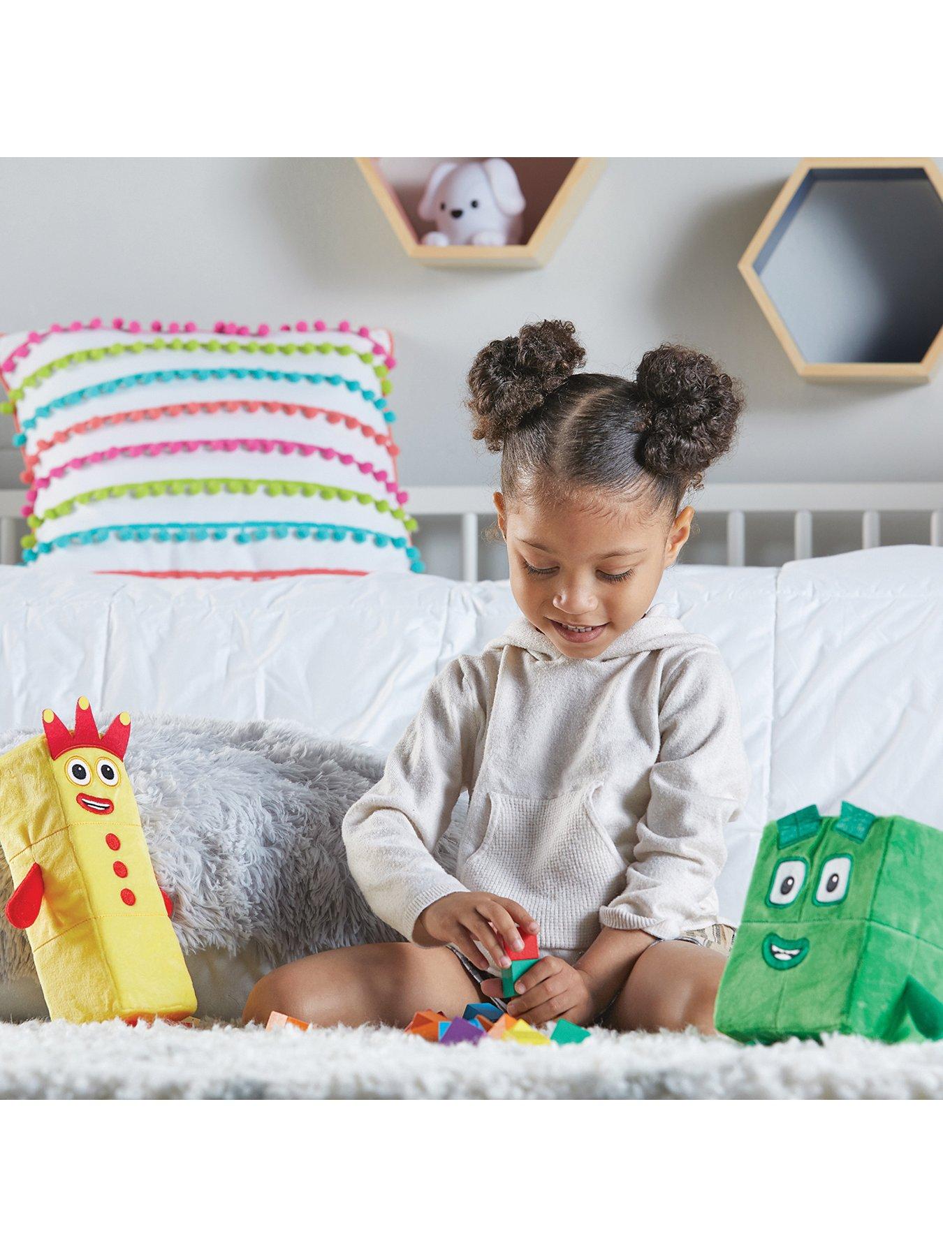 Image 3 of 4 of Numberblocks Plush Three &amp; Four Playful Pals