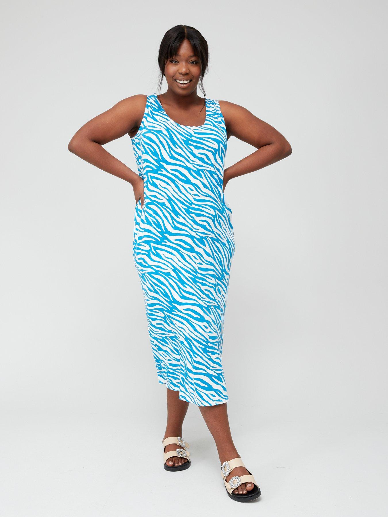 Jersey midi best sale dress plus size