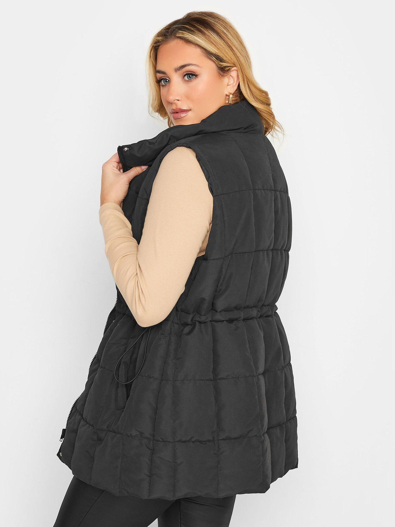 yours-yours-lightweight-quilted-gilet-blackstillFront