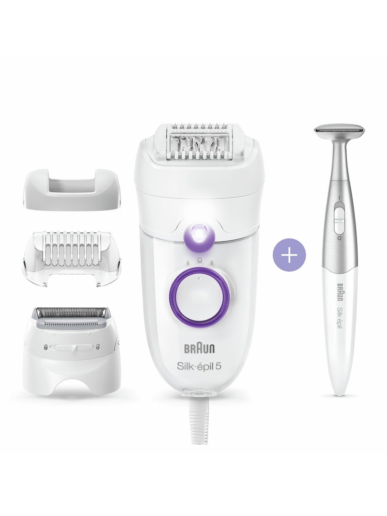 Braun Silk-épil 9 Flex 9-002 - Epilator with Flexible Head for Easier Hair  Removal, White/Gold : : Health & Personal Care