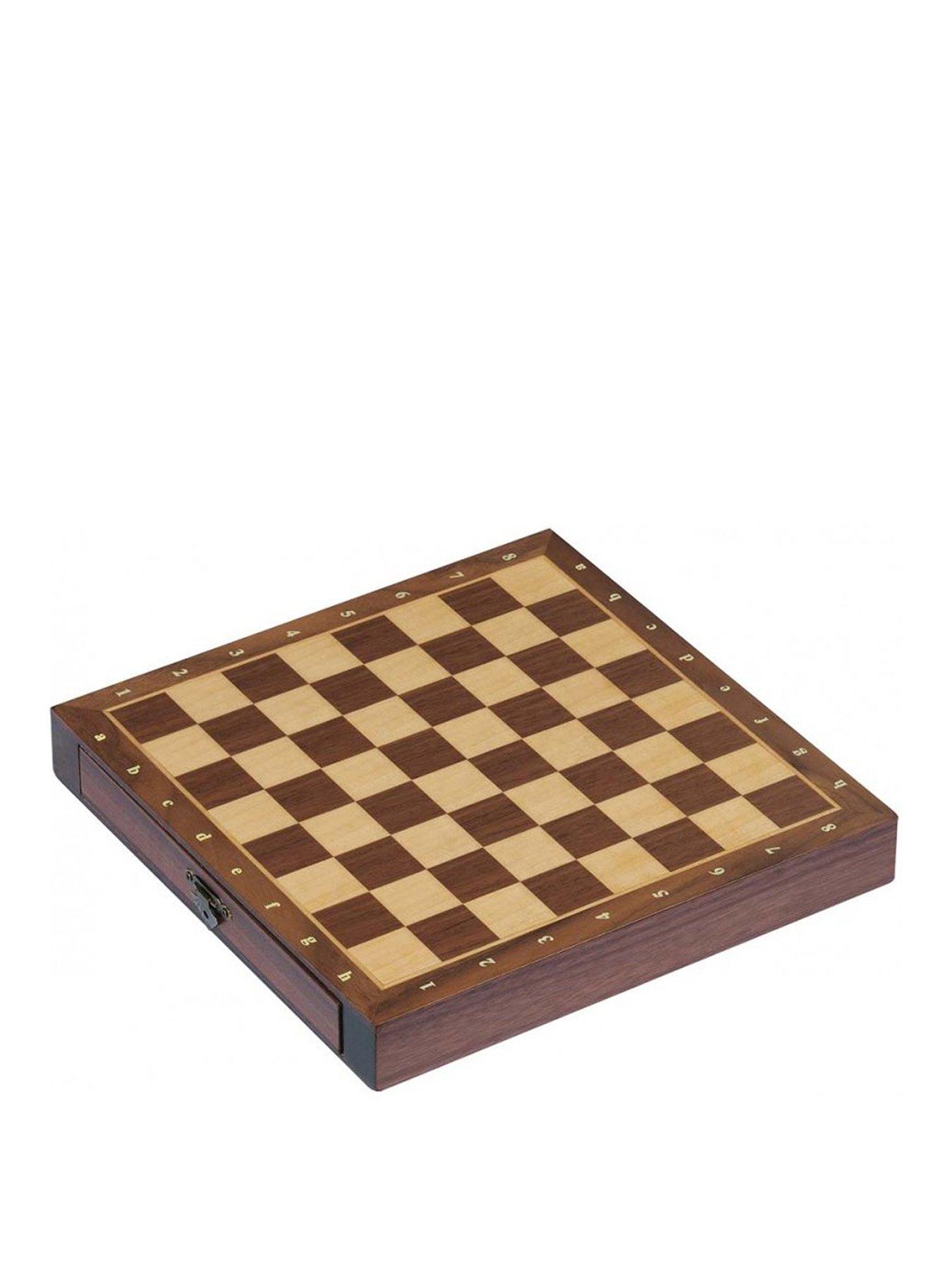 Image 2 of 2 of Goki Wooden Magnetic Chess Set with Drawers