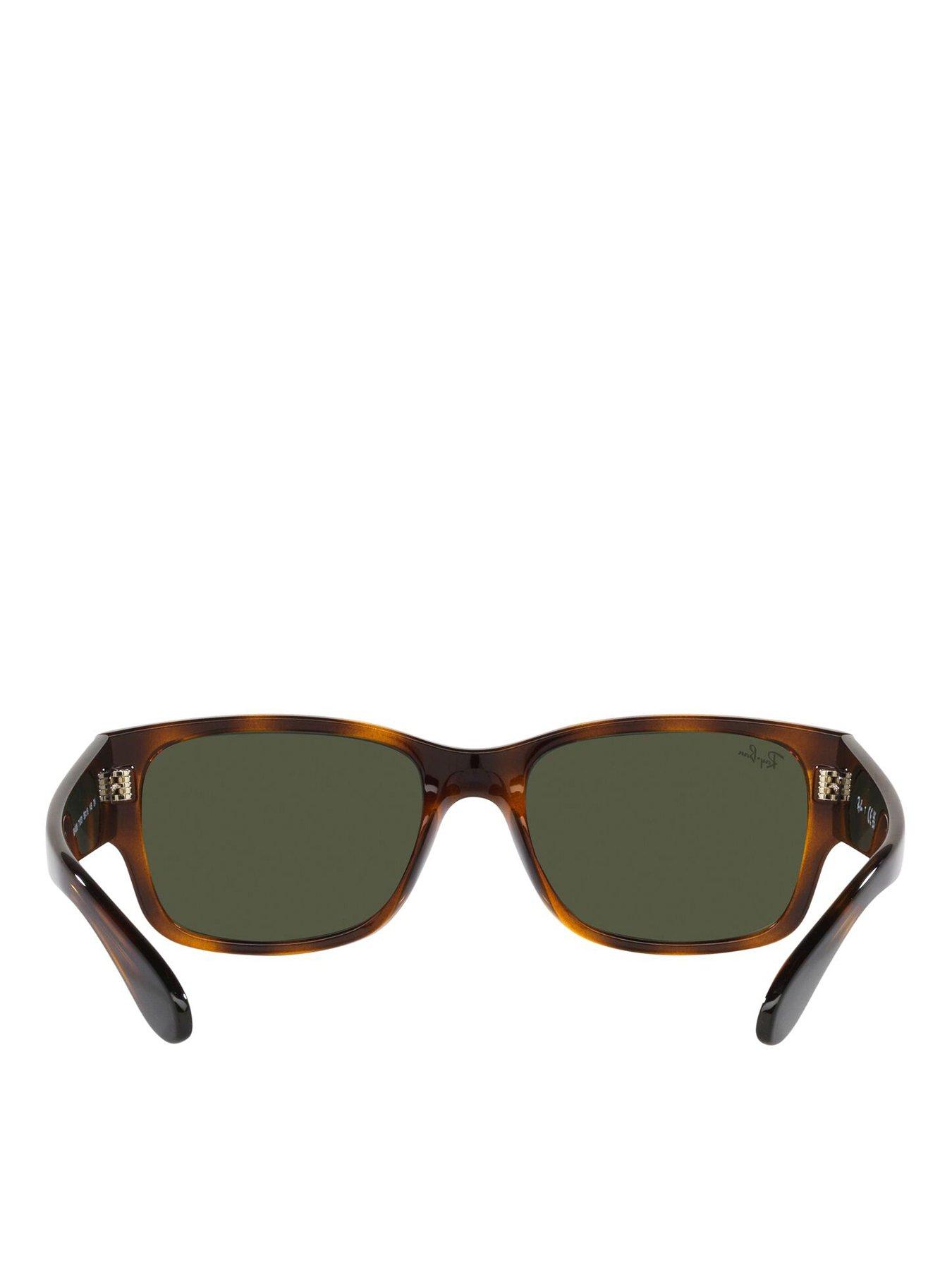 ray-ban-rectangle-sunglasses-brownoutfit