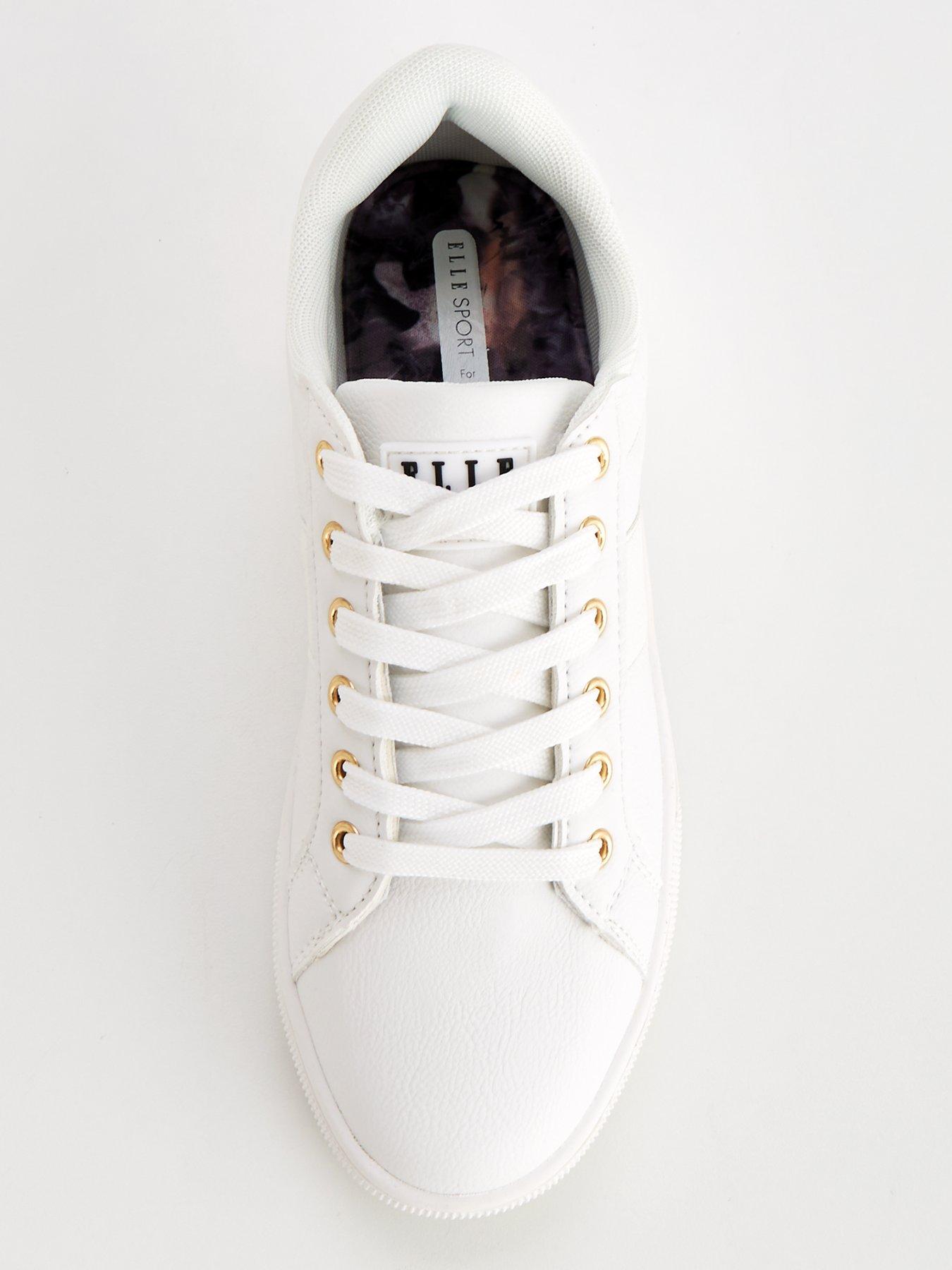 Elle sport hot sale white trainers