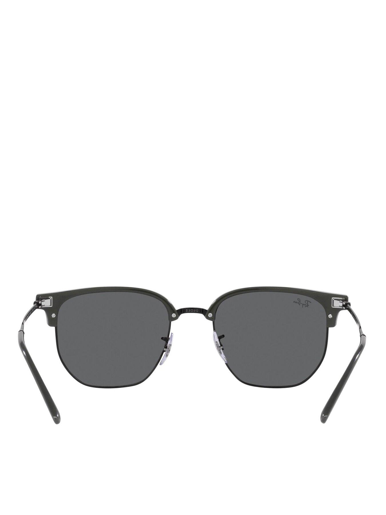 Image 3 of 4 of Ray-Ban New Clubmaster Sunglasses - Grey