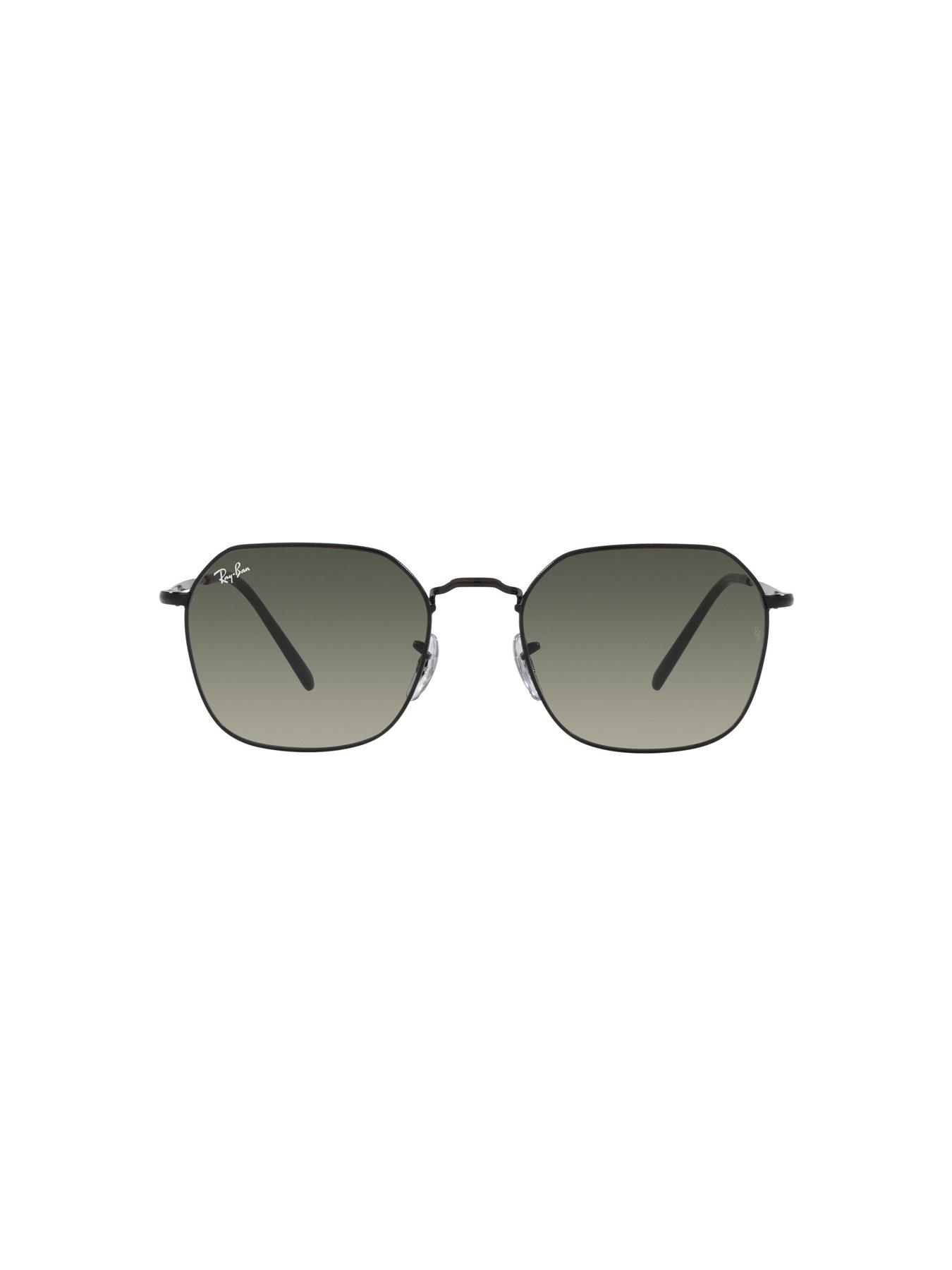 Image 2 of 4 of Ray-Ban Jim Hexagon Metal Frame Sunglasses - Black