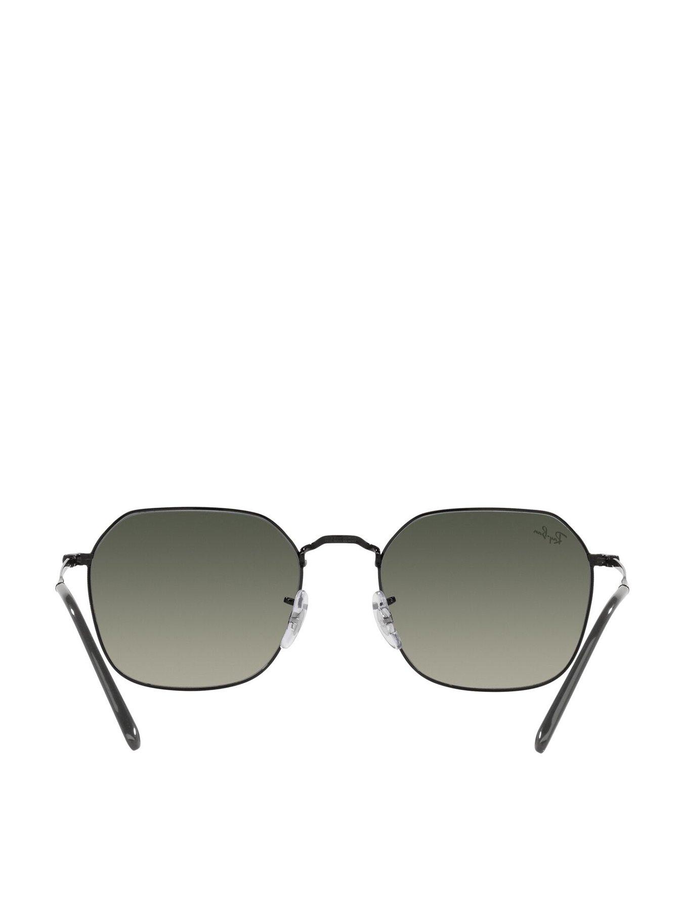 Image 3 of 4 of Ray-Ban Jim Hexagon Metal Frame Sunglasses - Black
