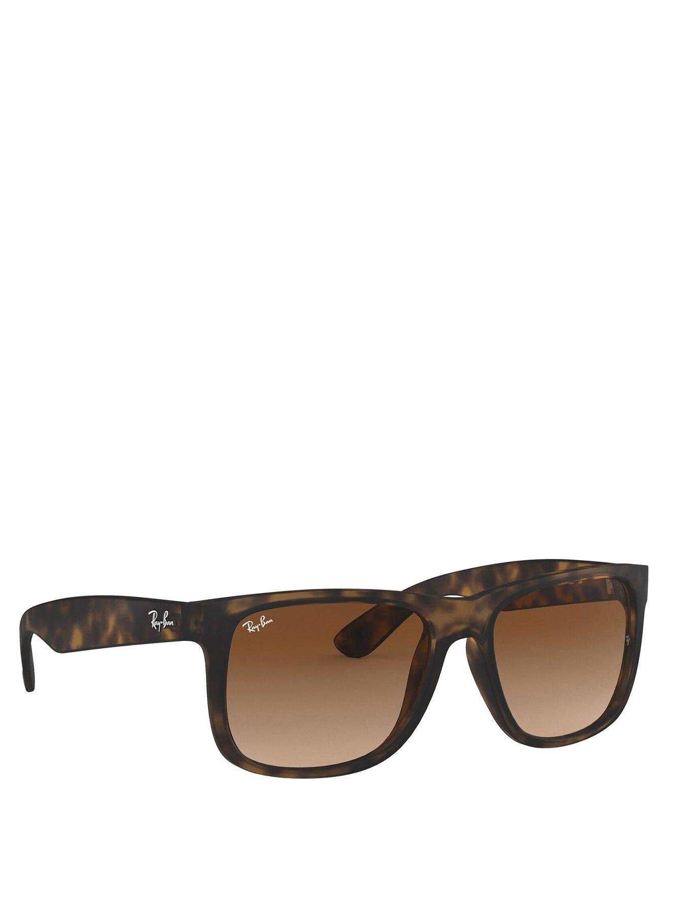 ray-ban-justin-0rb4165-square-sunglasses-brown