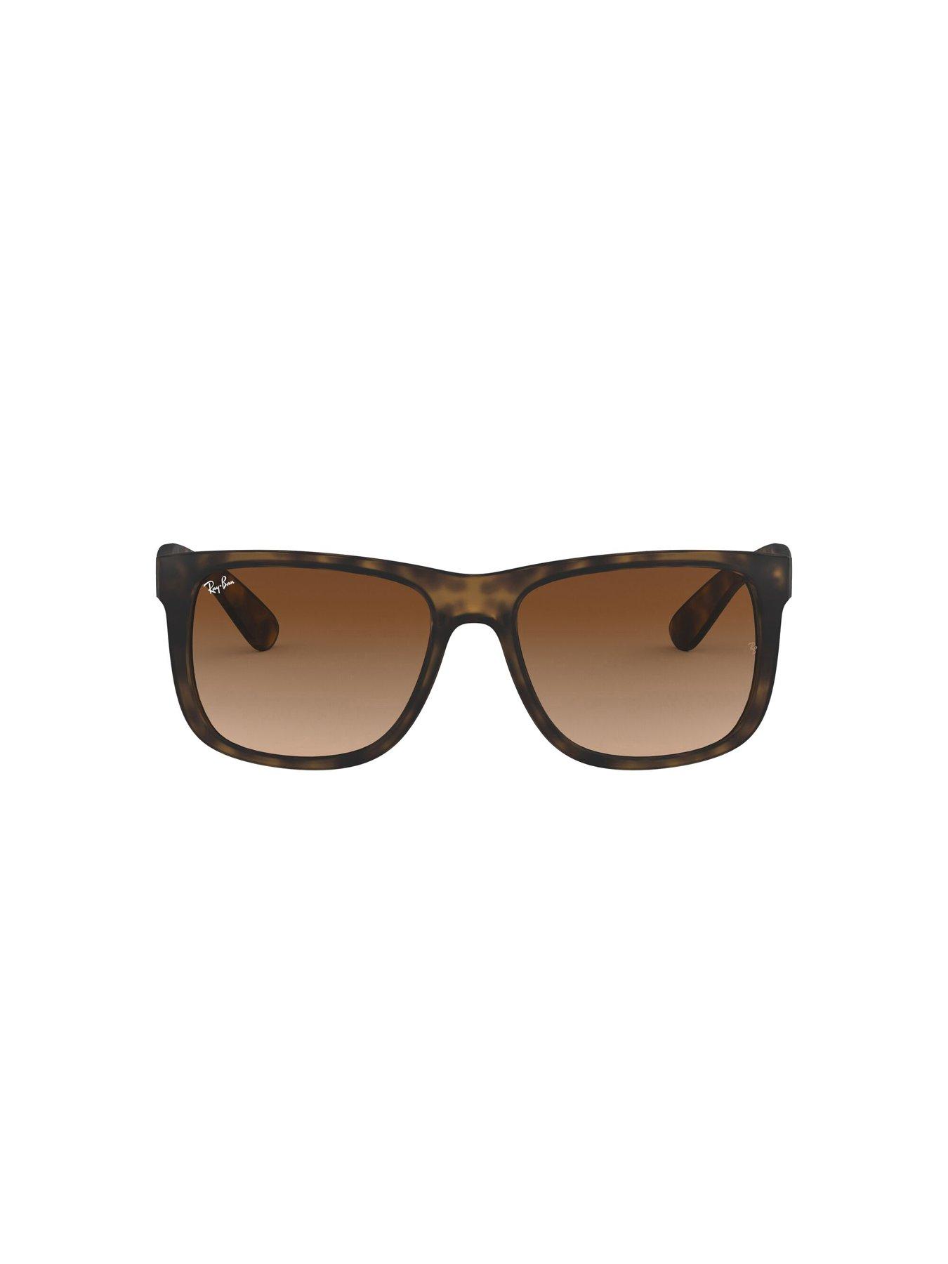 Image 2 of 4 of Ray-Ban Justin 0RB4165 Square Sunglasses - Brown
